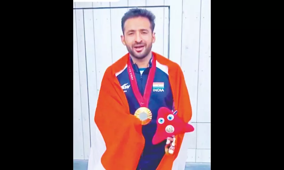 Indian shuttler Kumar Nitesh wins maiden Paralympics gold