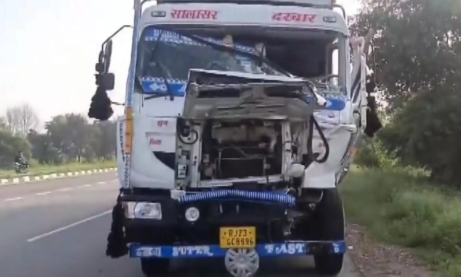 Eight devotees killed, 10 injured as truck hits stationary vehicle in Haryana
