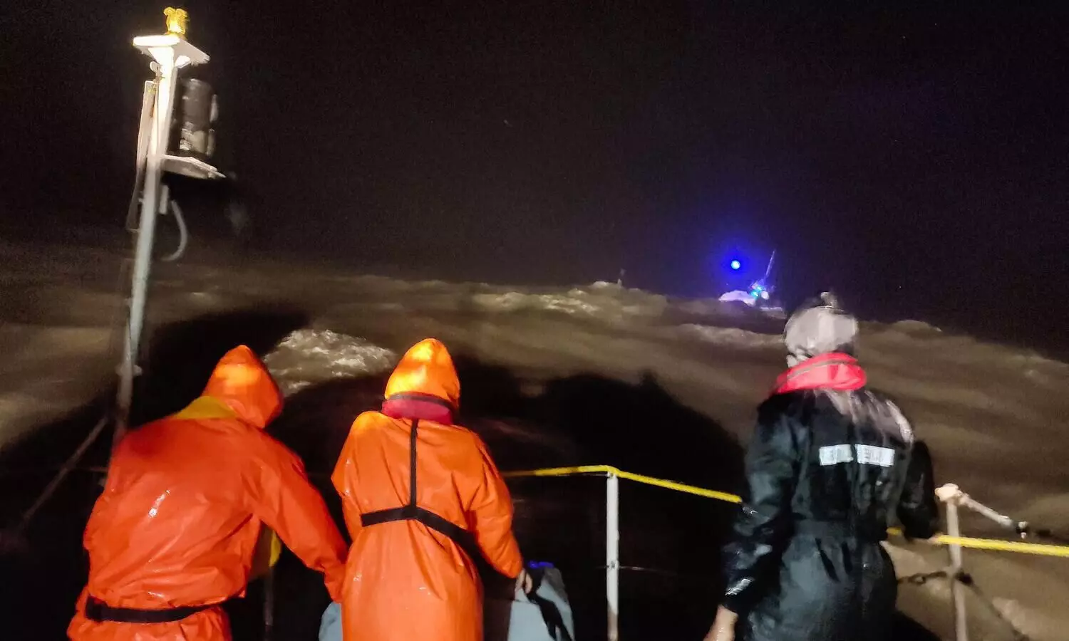 ICG chopper on rescue mission crashes into sea off Gujarat coast; 3 crew members missing