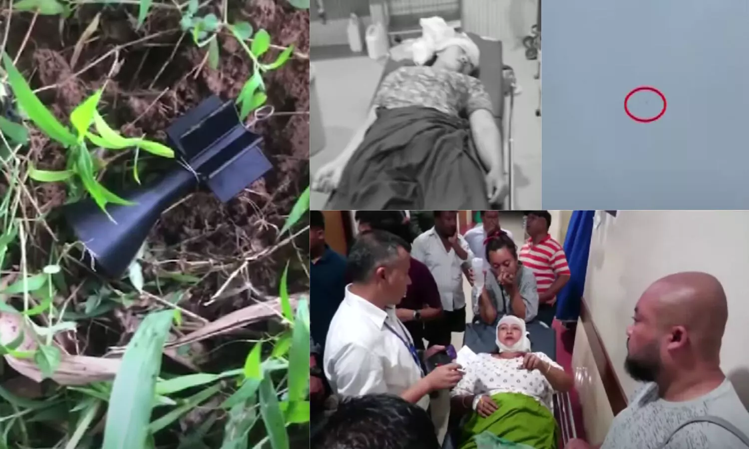 Three injured in Manipur drone attack, CM labels act as terrorism