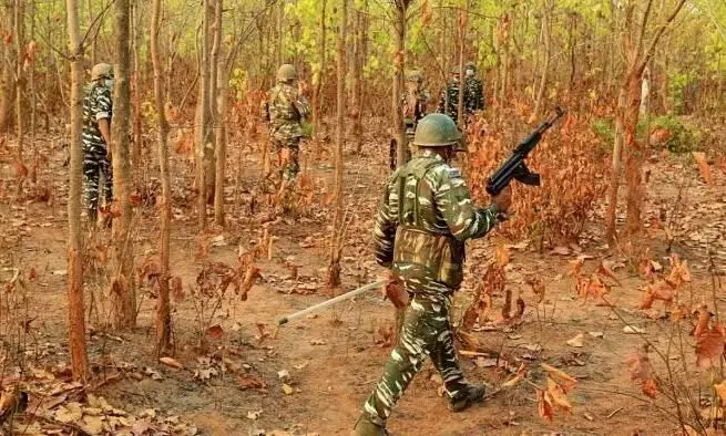 9 Naxalites killed in encounter with security personnel in Chhattisgarh 9 Naxalites killed in encounter with security personnel in Chhattisgarh