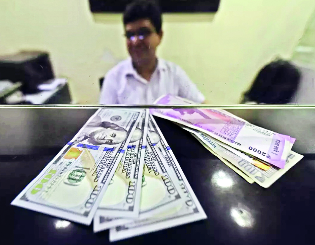 Rupee falls 7 paise to 83.98 against dollar