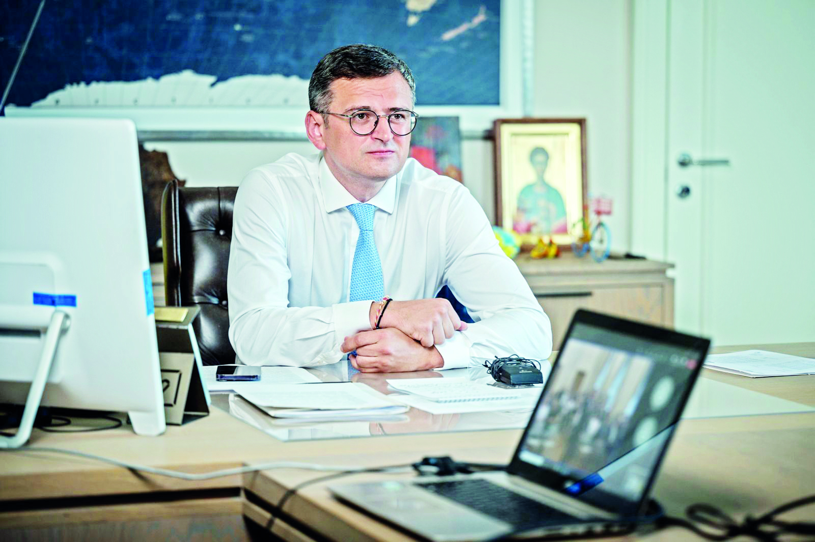 Ukraine’s FM Kuleba resigns as Russian strikes kill 7 people in Lviv