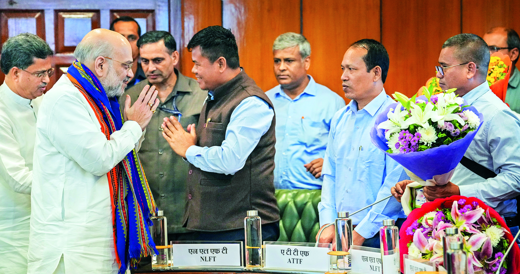 Centre, Tripura govt sign peace pact with 2 insurgent groups Centre, Tripura govt sign peace pact with 2 insurgent groups