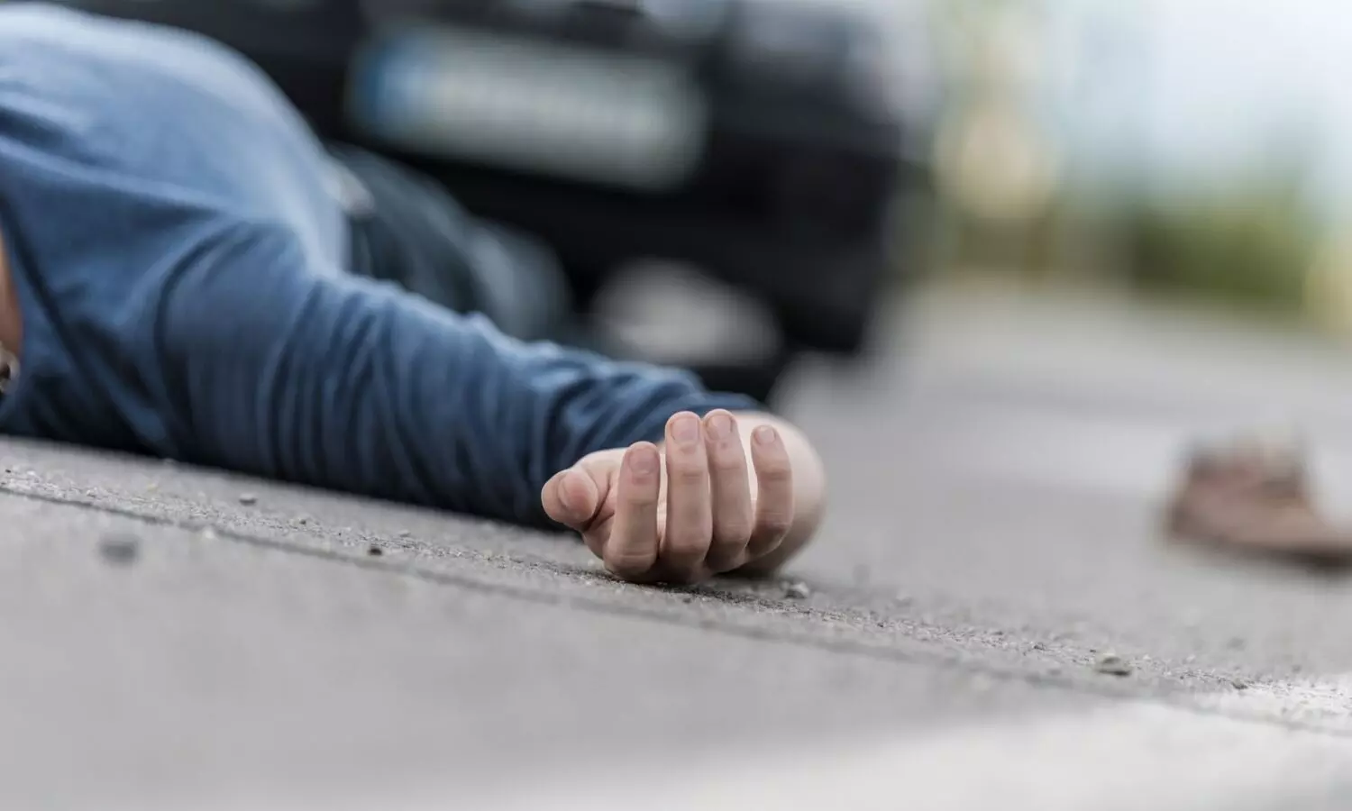 Hit by car in Delhis Connaught Place, man dragged for 10 metres on road before death