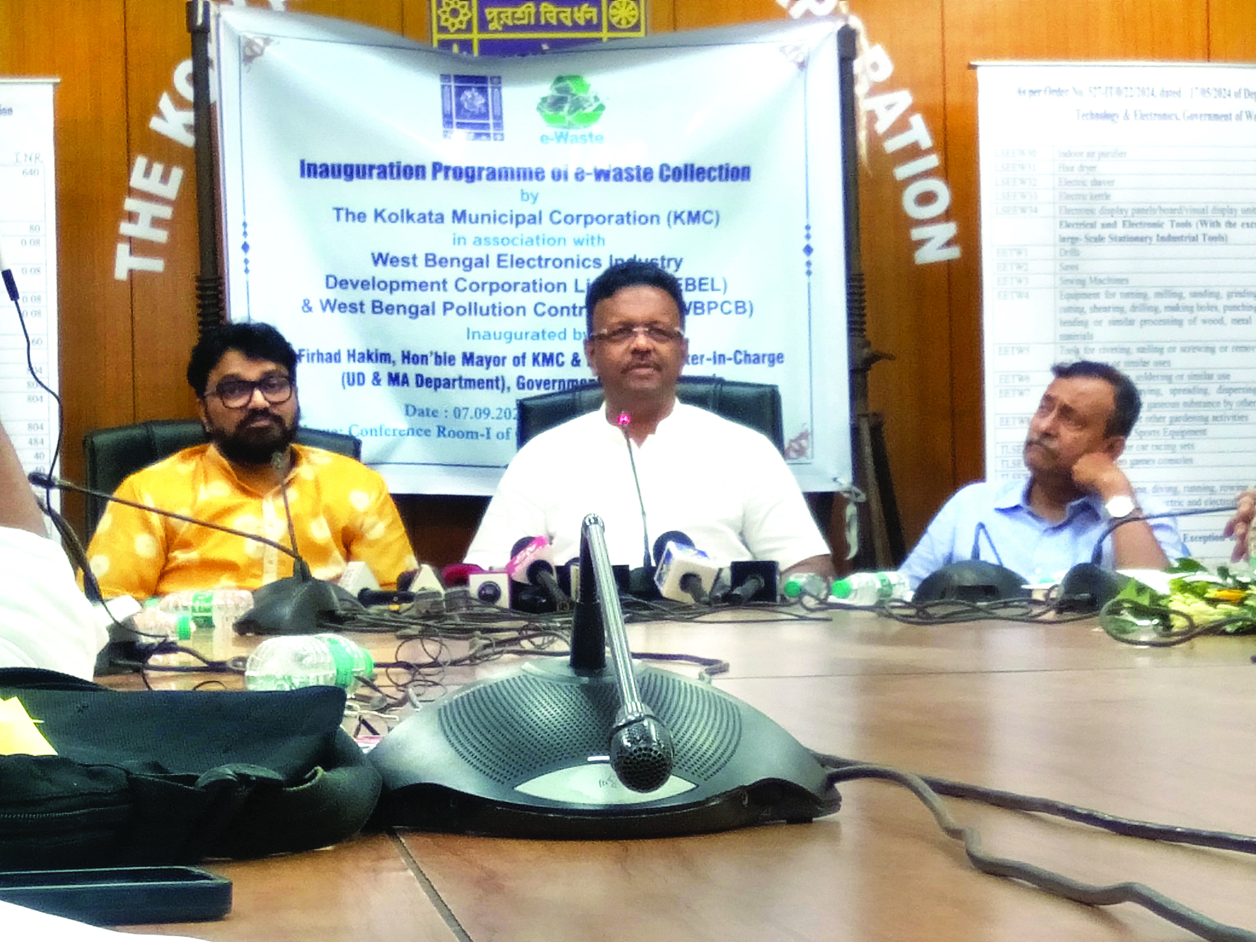 KMC launches e-waste collection programme