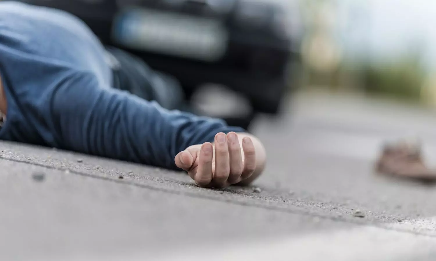Hit by car in Delhis Connaught Place, man dragged for 10 metres on road before death