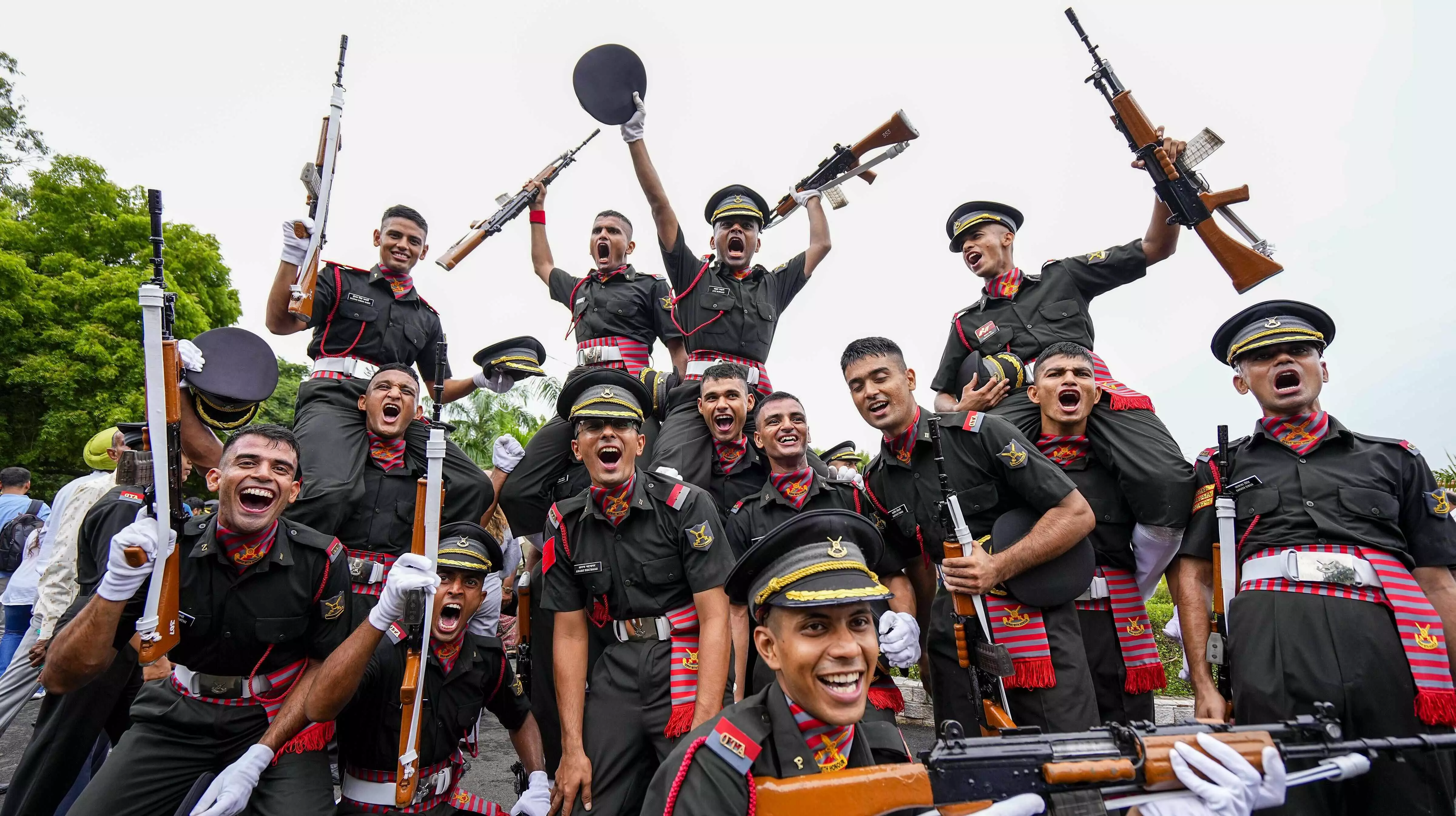 297 officers commissioned into Indian Army 297 officers commissioned into Indian Army