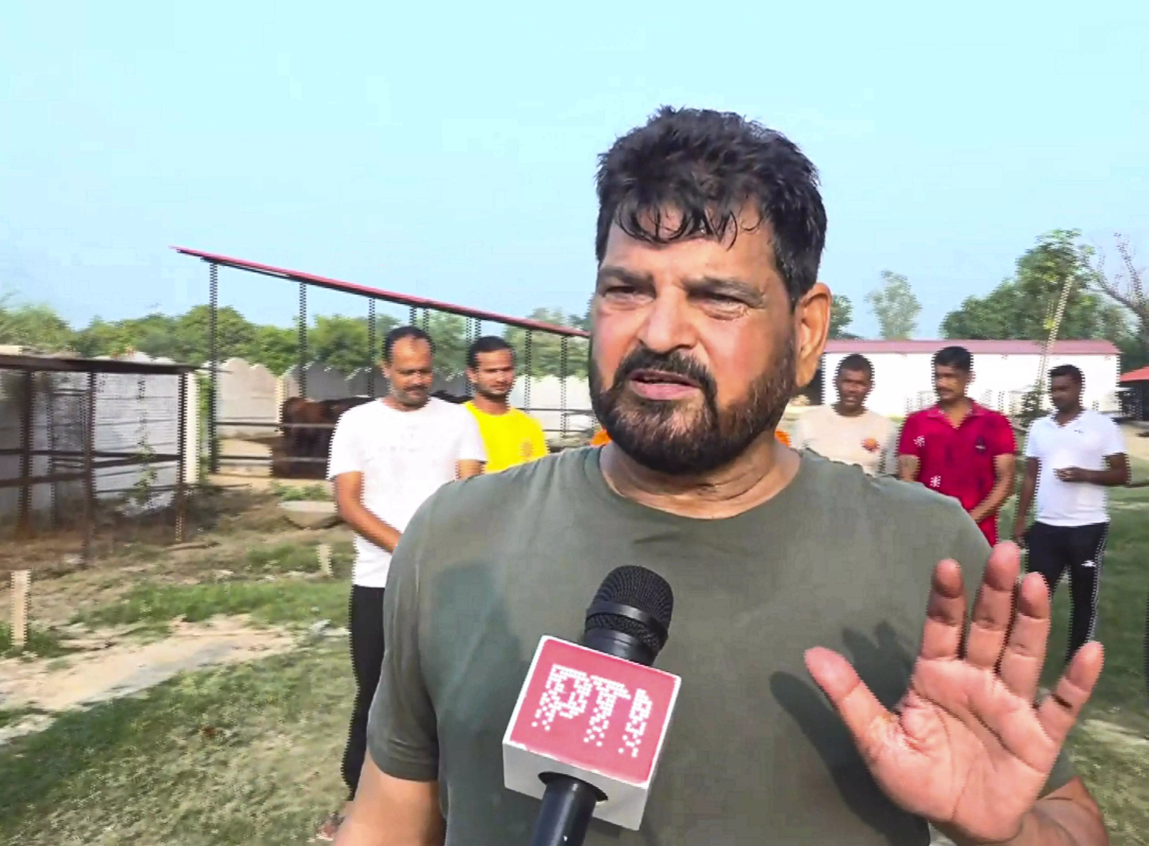 Vinesh Phogat, Bajrang Punia were used by Cong as pawns: Brij Bhushan Sharan Singh Vinesh Phogat, Bajrang Punia were used by Cong as pawns: Brij Bhushan Sharan Singh