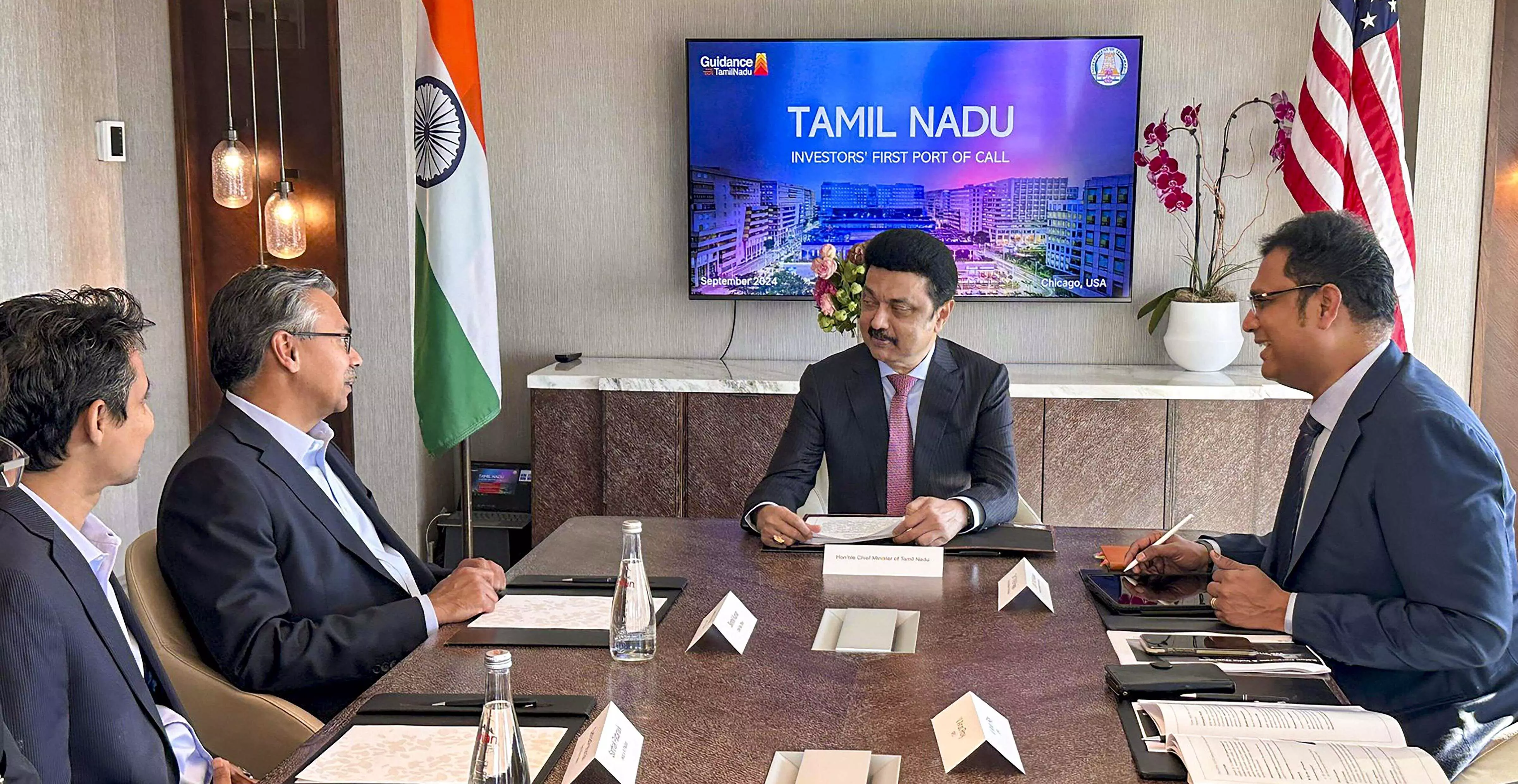 Stalin meets BNY Mellon executives in US, invites them to invest in TN