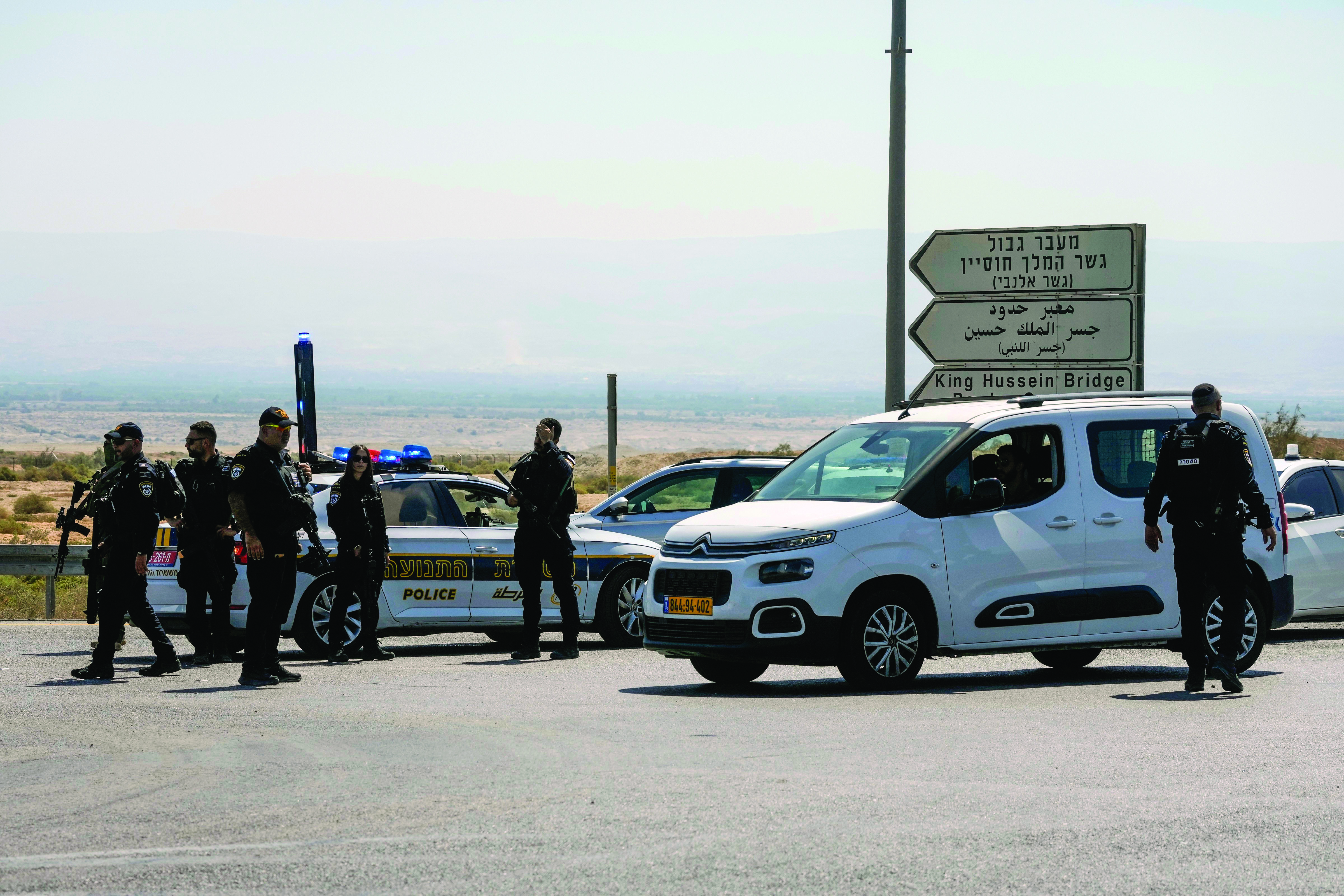 Shooting attack at West Bank-Jordan border crossing kills three Israelis