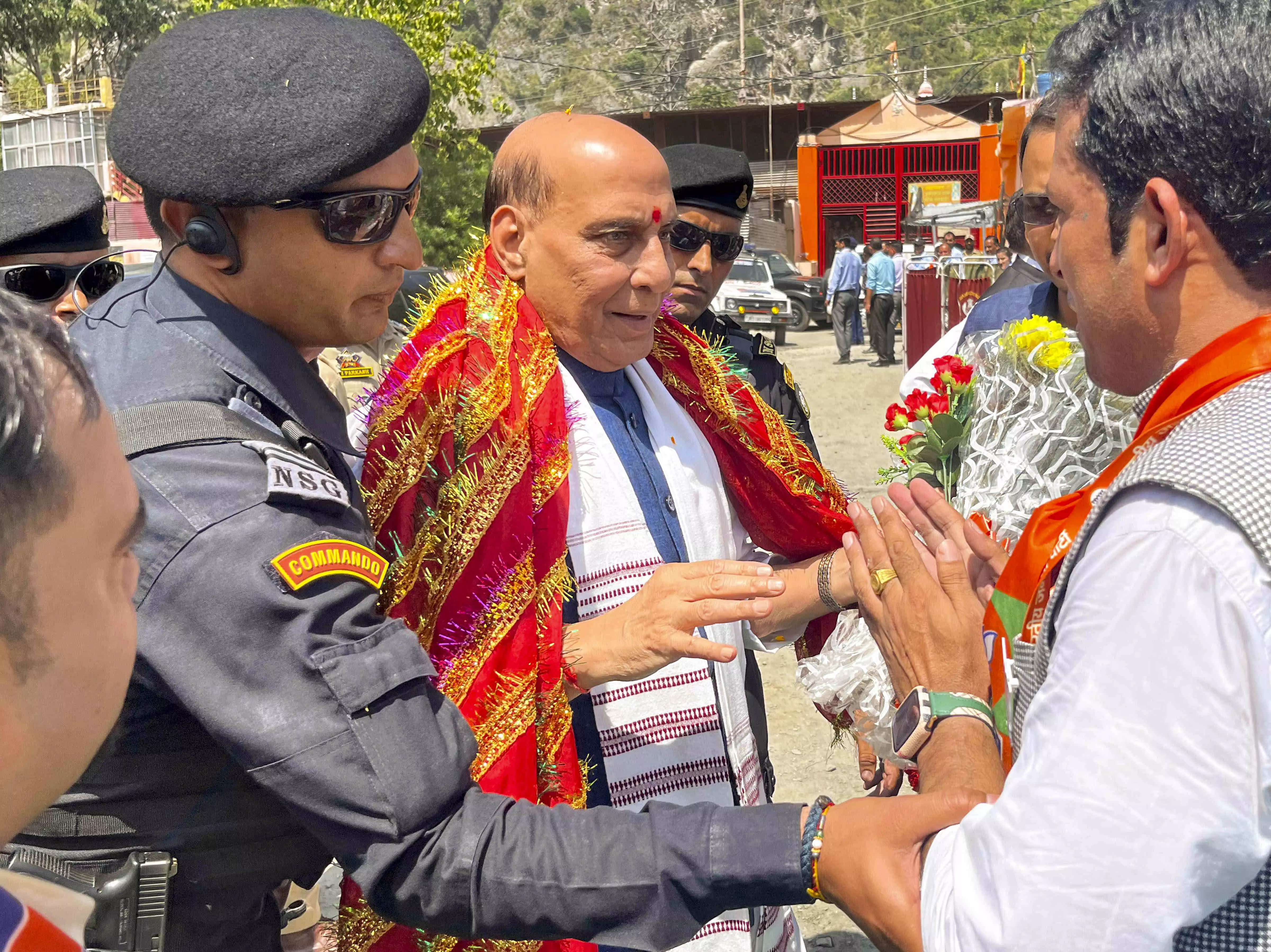 PoK residents should join India; we consider them our own unlike Pak: Rajnath Singh