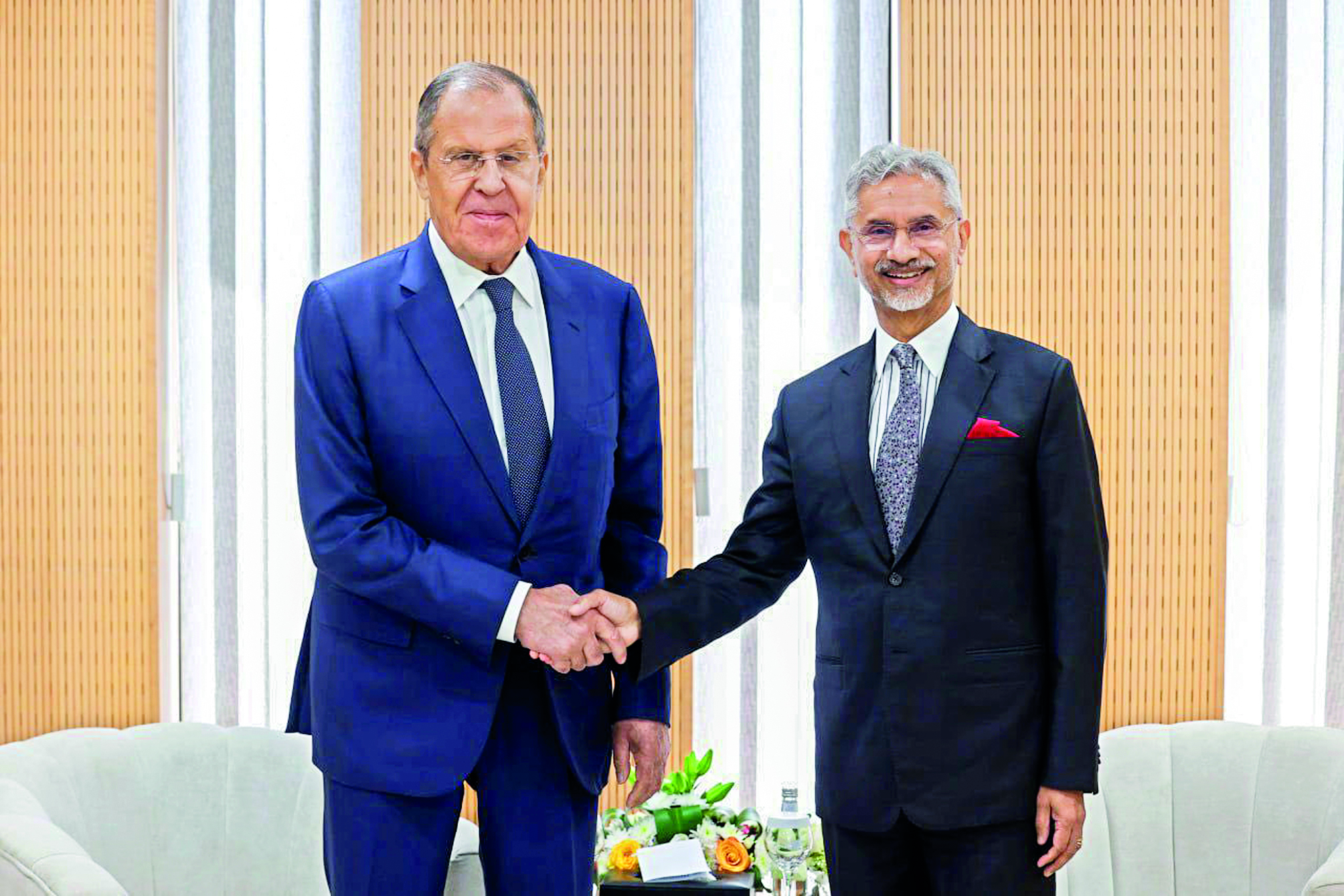Jaishankar holds useful conversation with Russian counterpart Lavrov
