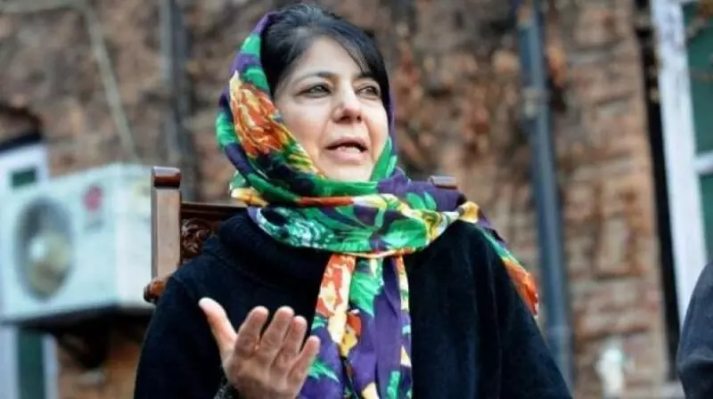 Mehbooba Mufti targets Rashids AIP, says only PDP speaking up for jailed youths Mehbooba Mufti targets Rashids AIP, says only PDP speaking up for jailed youths