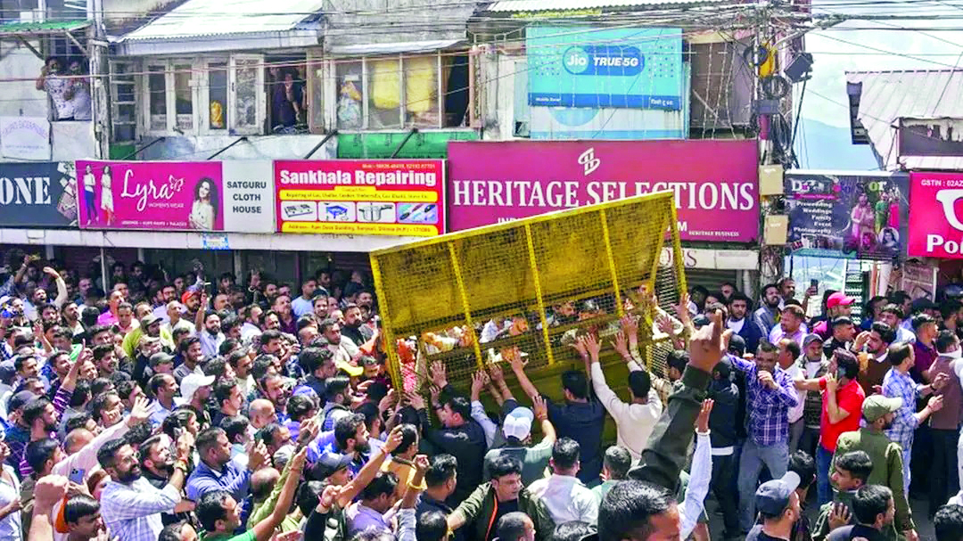 Barricades broken, water cannon used as protests take ugly turn