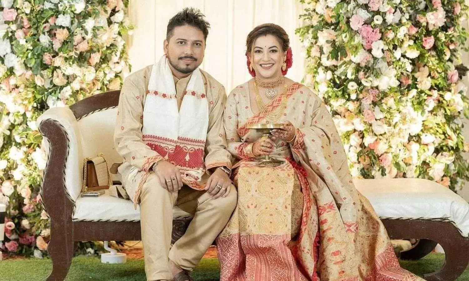 Assamese actress, husband handed to police by STF in multi-crore stock trading scam Assamese actress, husband handed to police by STF in multi-crore stock trading scam