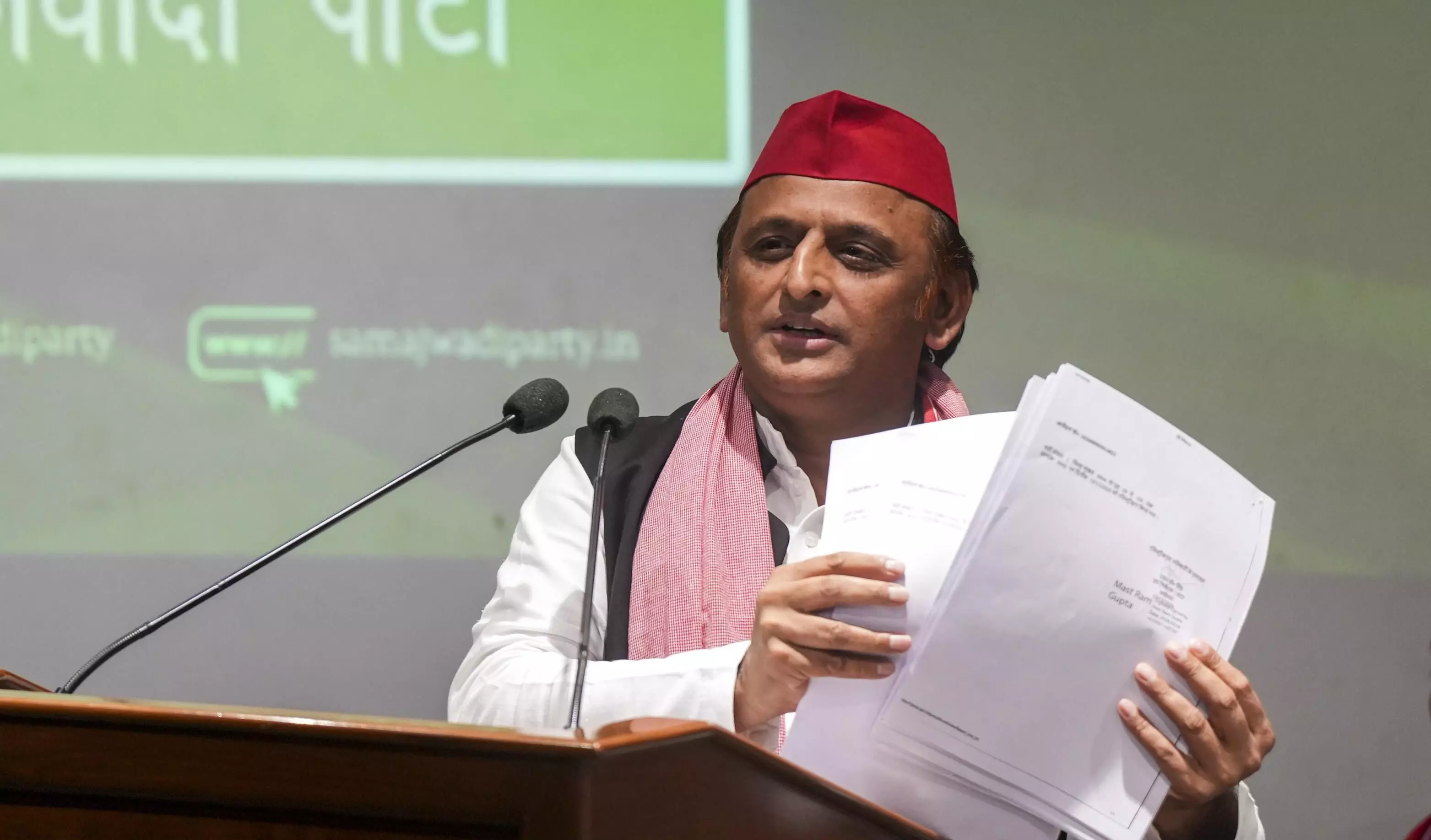 Akhilesh Yadav alleges land scam in Ayodhya by BJP, govt officials Akhilesh Yadav alleges land scam in Ayodhya by BJP, govt officials