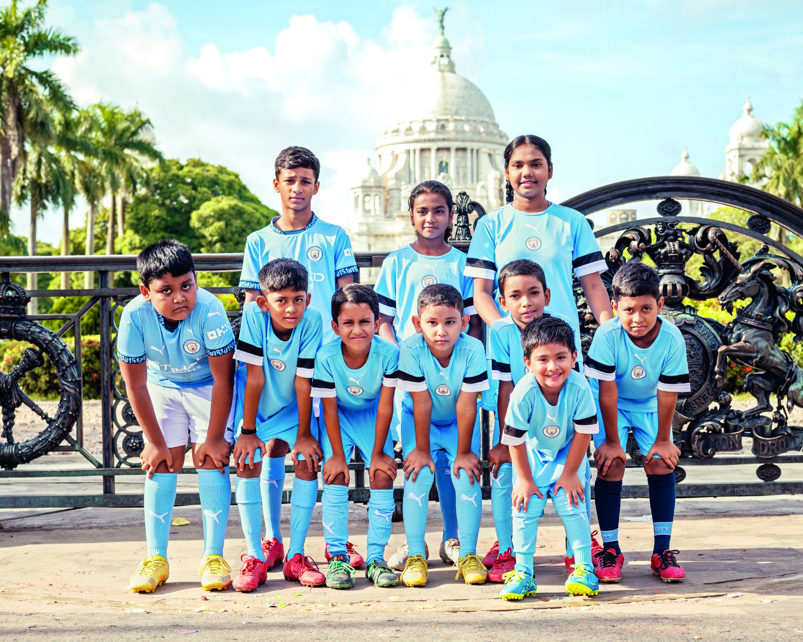 Techno India Group & Manchester City launch Manchester City Football School Techno India Group & Manchester City launch Manchester City Football School