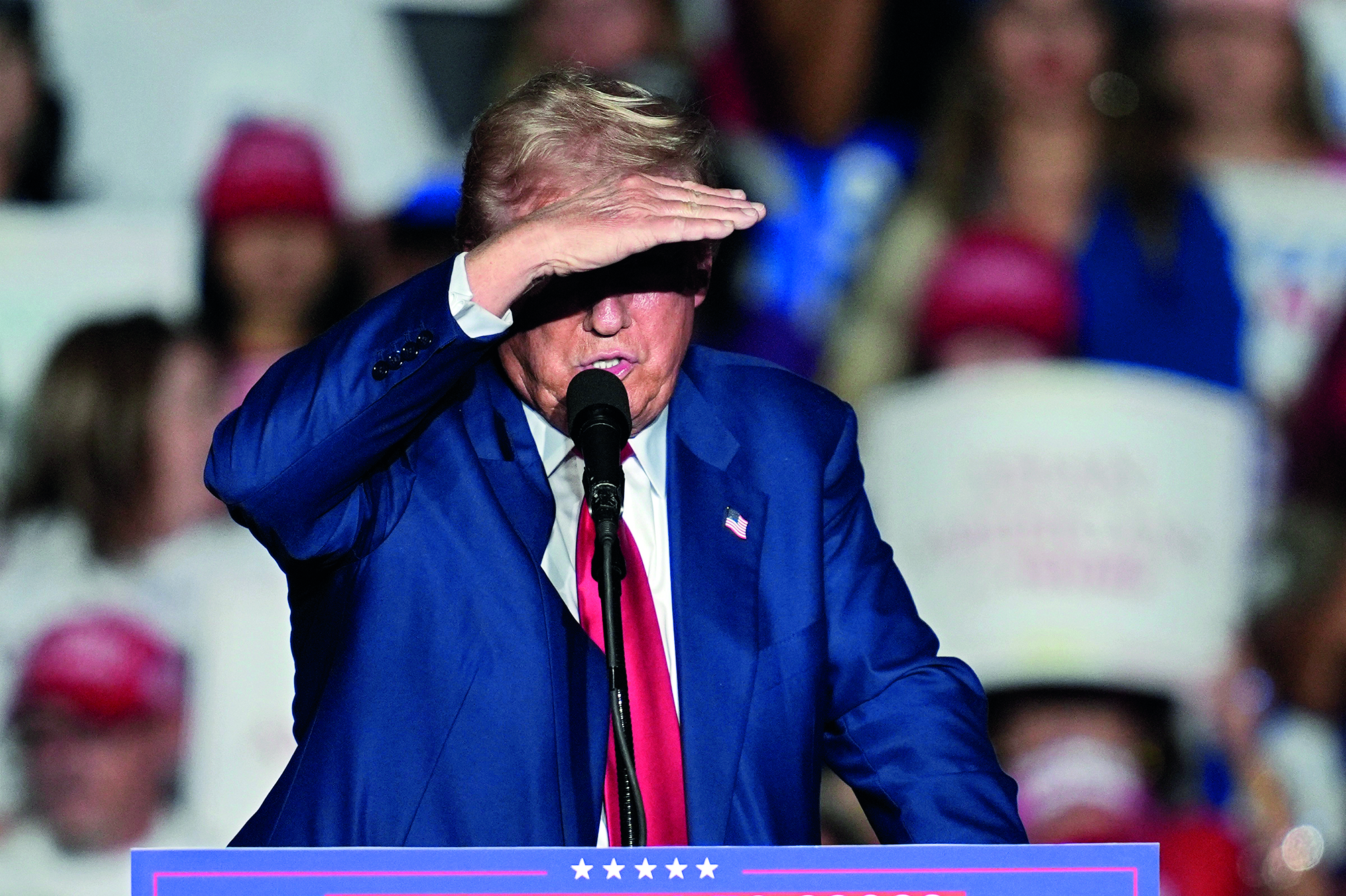 Trump says ‘will never surrender’ after failed assassination attempt