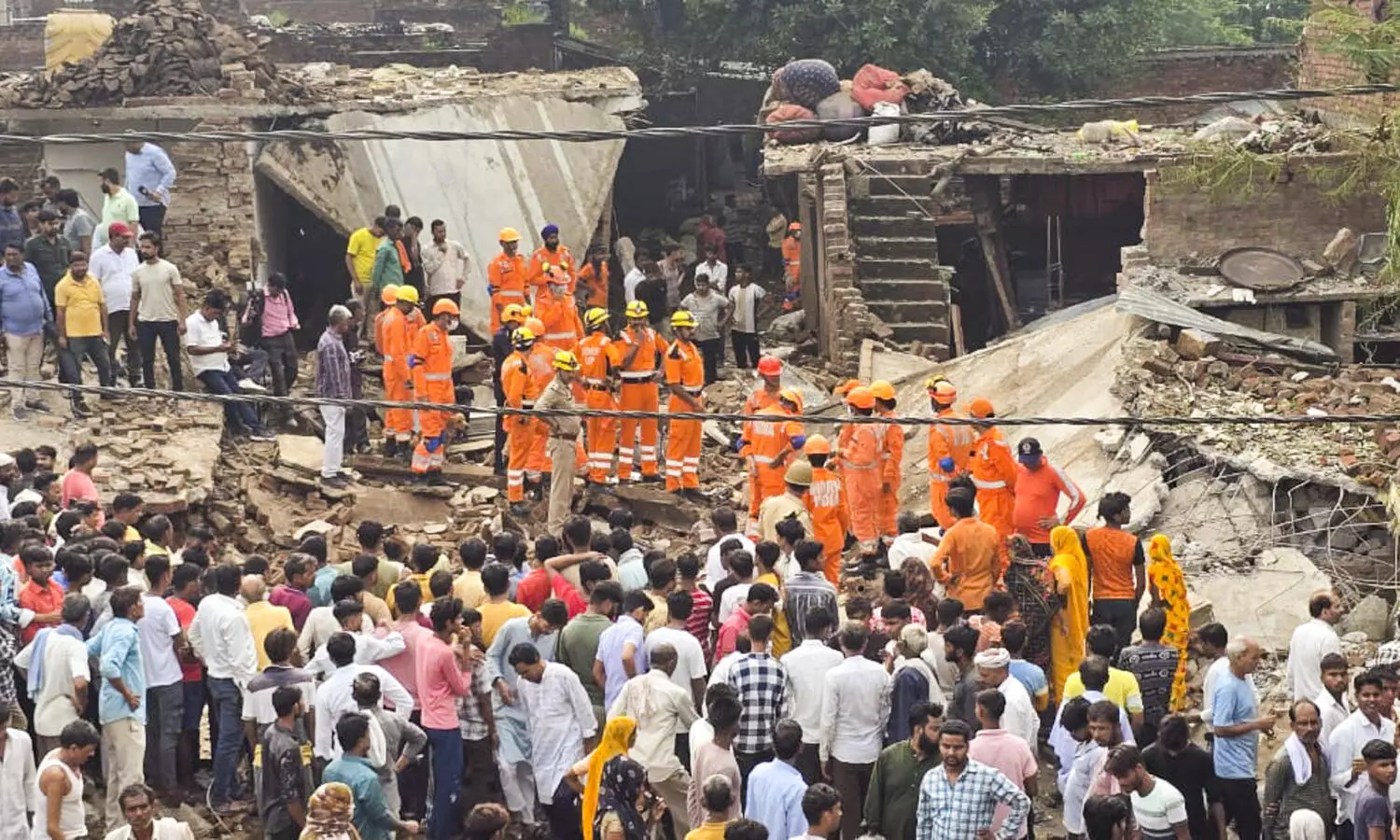 Two children among five dead in factory explosion in Firozabad, 11 hospitalised