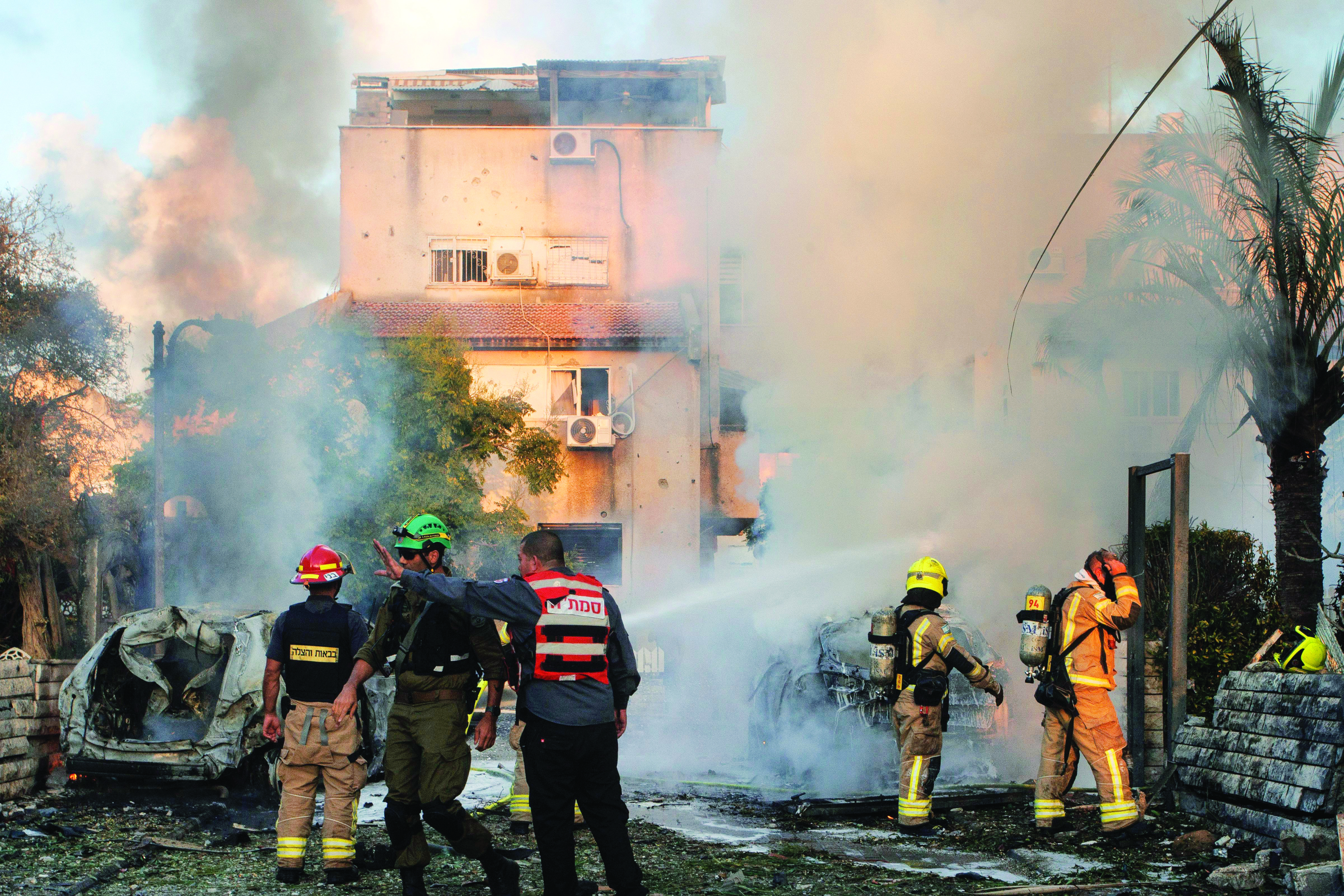 Hezbollah hits back with rockets as it declares ‘open-ended battle’