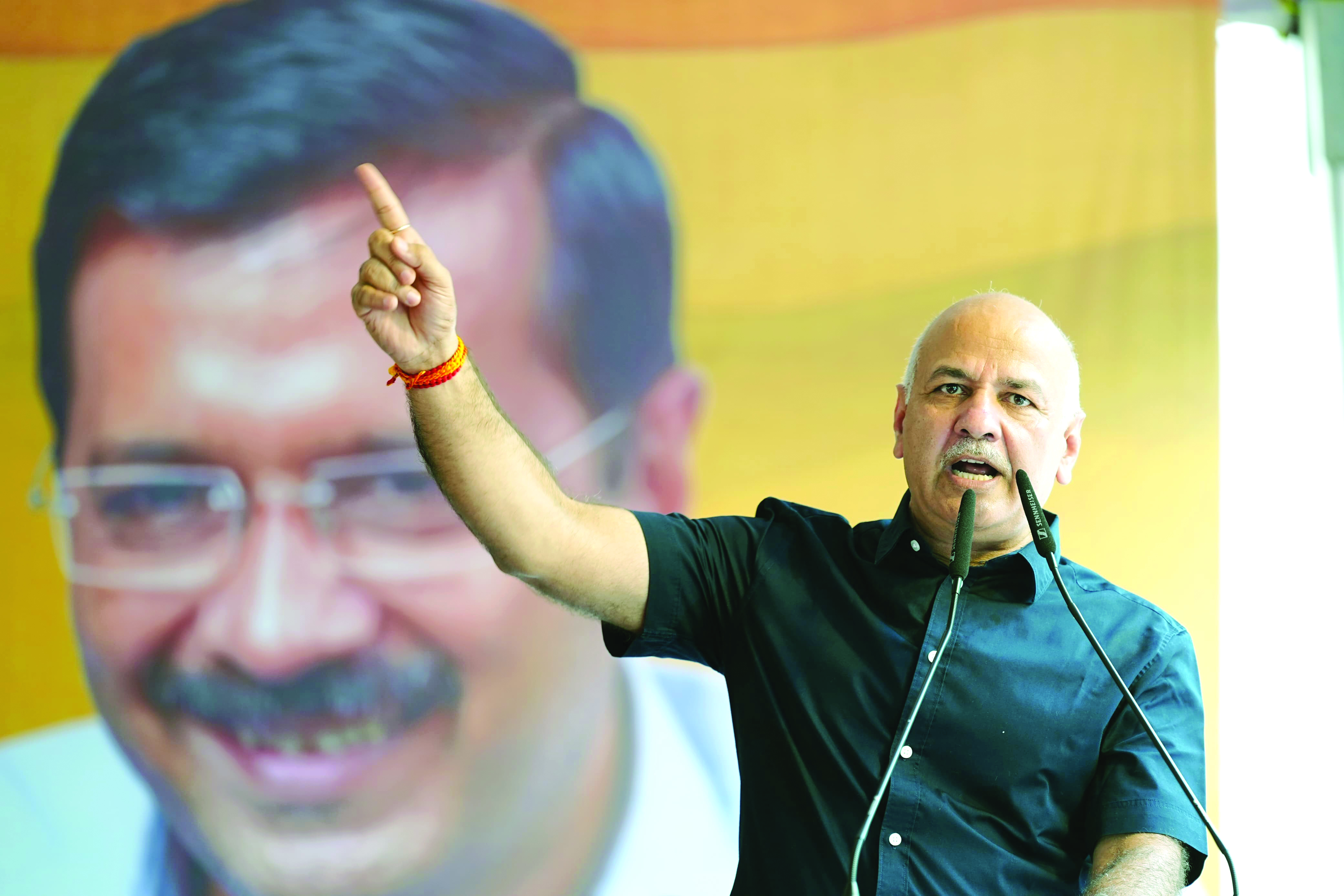 Manish Sisodia terms his ties with Kejriwal as of Lord Ram, Laxman Manish Sisodia terms his ties with Kejriwal as of Lord Ram, Laxman