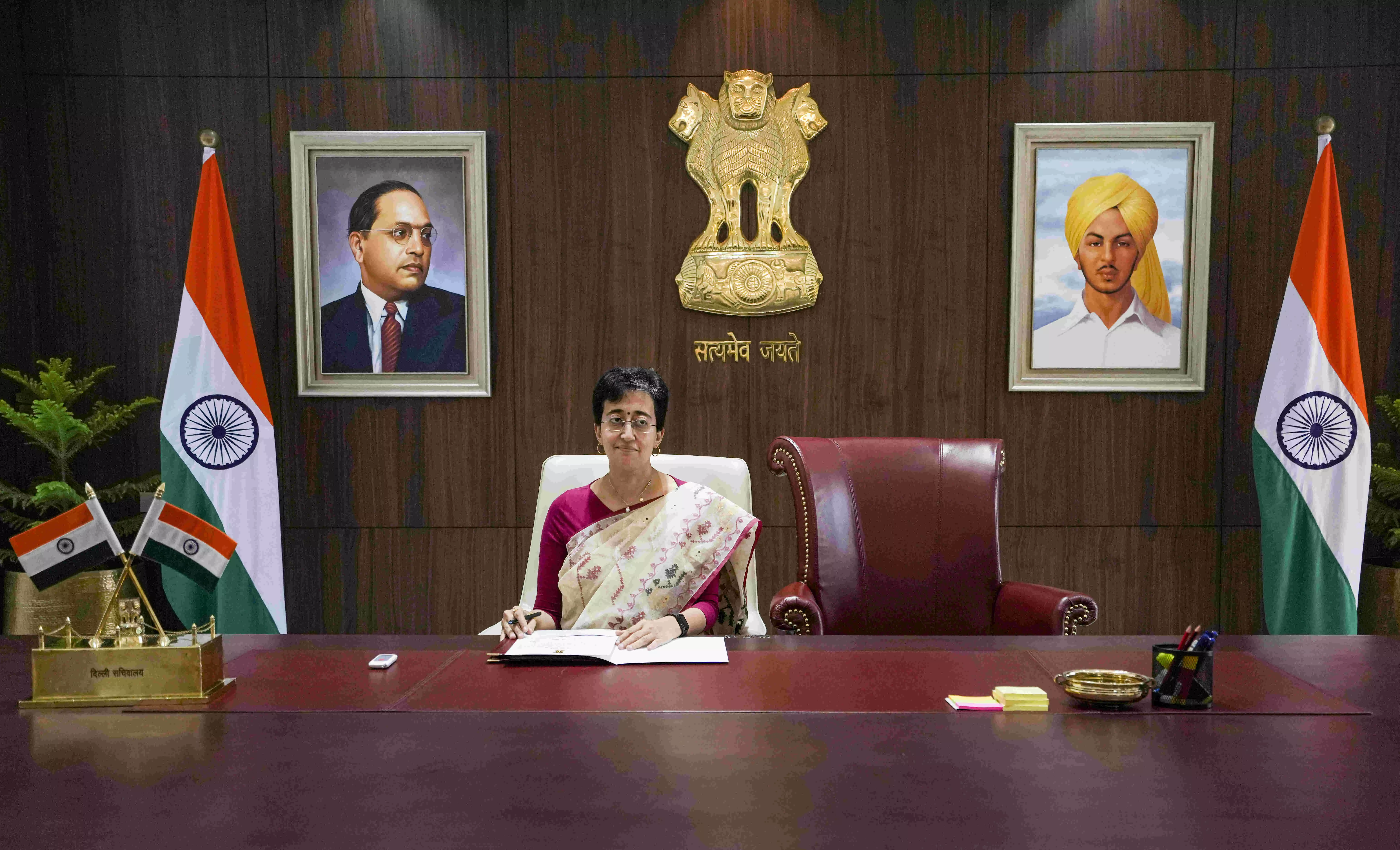 AAP leader Atishi takes charge as eighth chief minister of Delhi AAP leader Atishi takes charge as eighth chief minister of Delhi