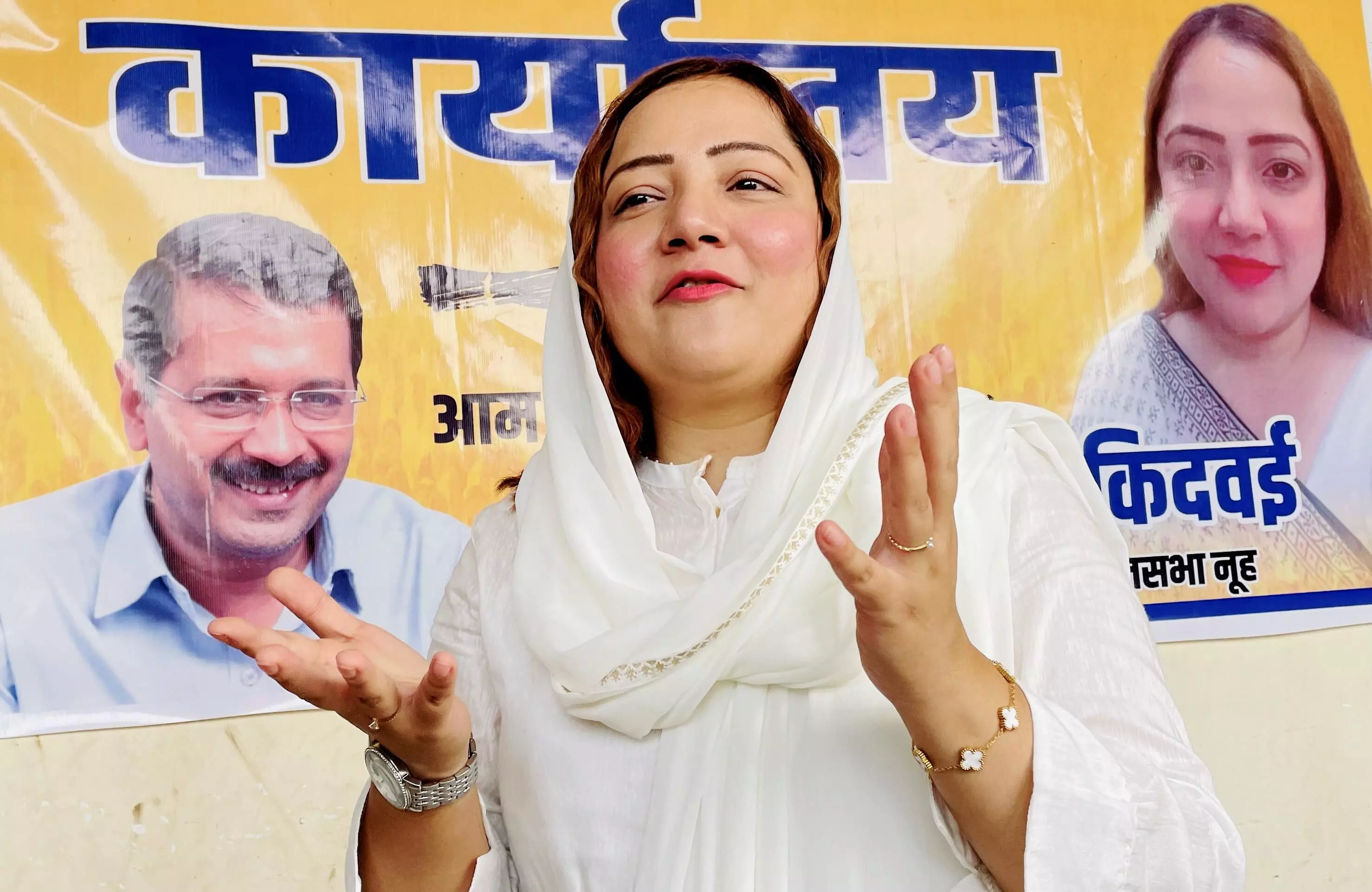 Haryana polls: Rabia Kidwai blazes a trail as Nuhs first woman candidate, but challenges aplenty Haryana polls: Rabia Kidwai blazes a trail as Nuhs first woman candidate, but challenges aplenty