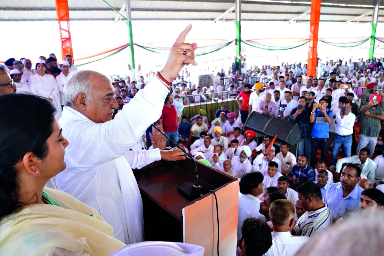 BJP became a contractor, ate away at the reservation of SCs and OBCs, claims Hooda BJP became a contractor, ate away at the reservation of SCs and OBCs, claims Hooda