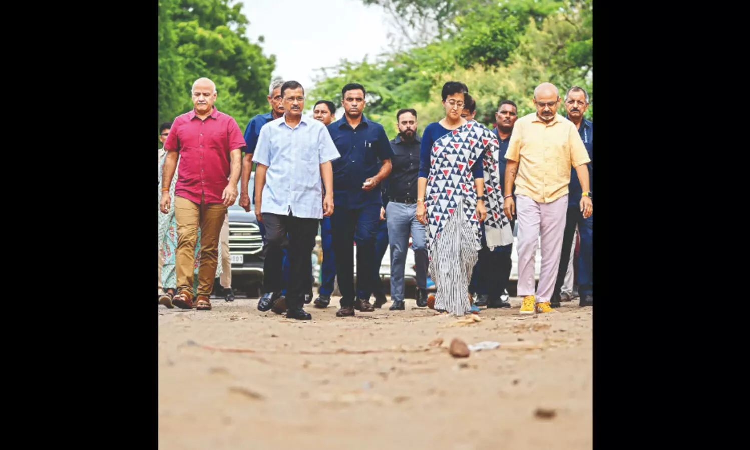 Public welfare works ‘stalled by BJP’ to resume, all damaged roads to be repaired, says Kejriwal