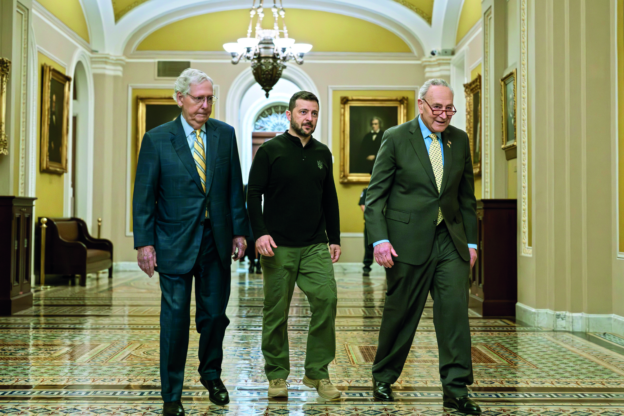 Zelenskyy visits White House as partisan divide grows over war