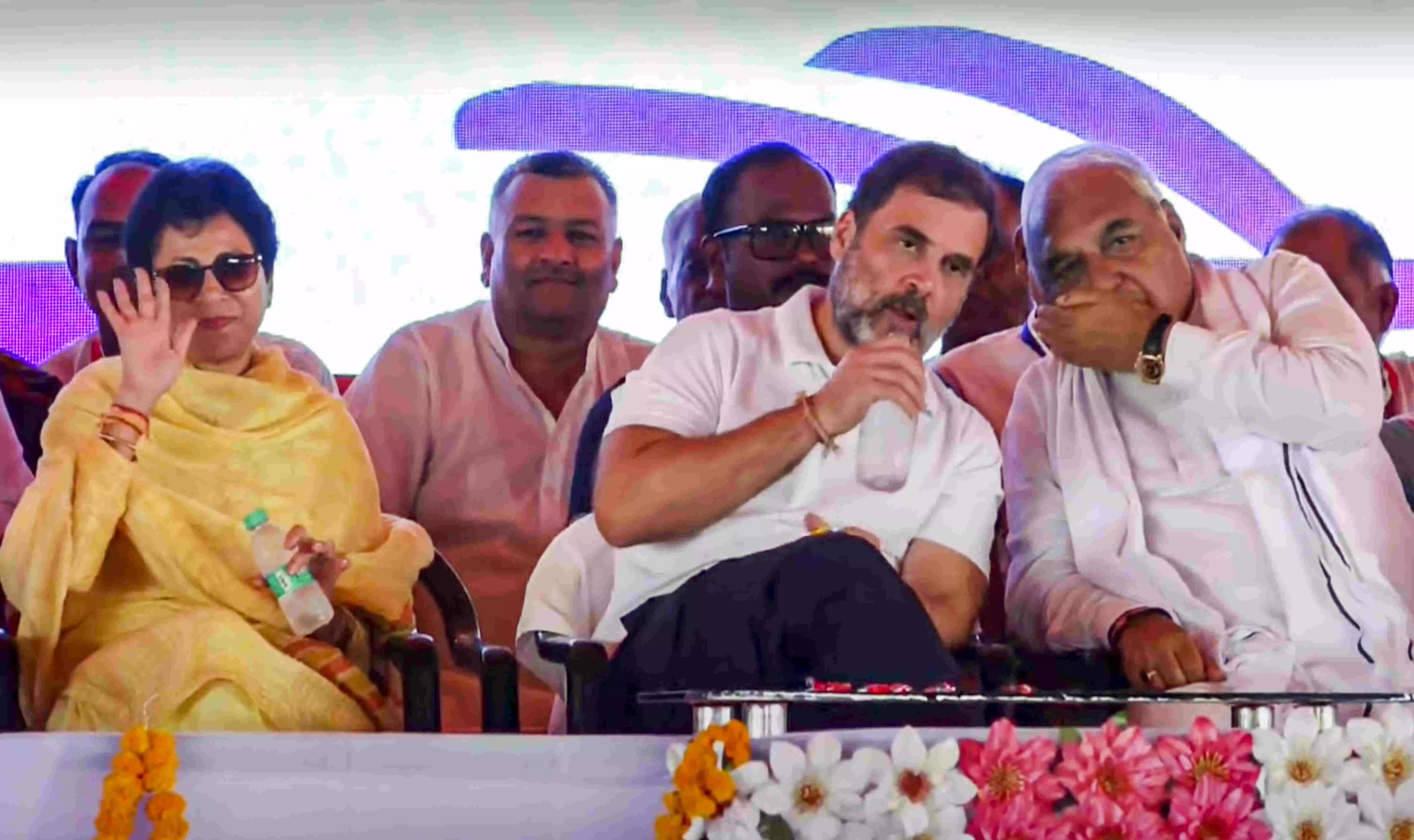 PM Modi systematically ended employment system, alleges Rahul Gandhi at Haryana rally PM Modi systematically ended employment system, alleges Rahul Gandhi at Haryana rally