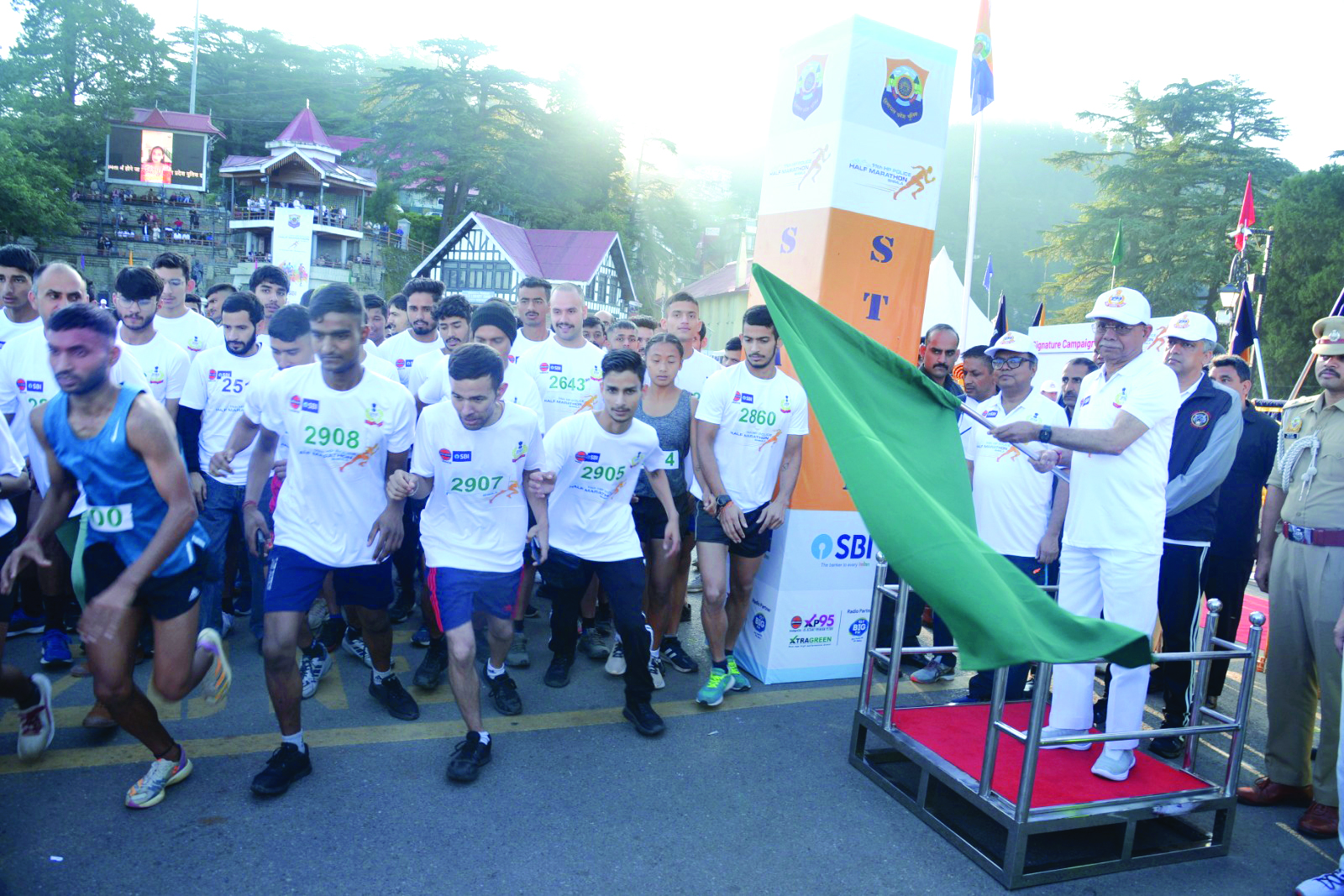 Himachal Pradesh Police hosts half marathon to raise awareness on drug abuse