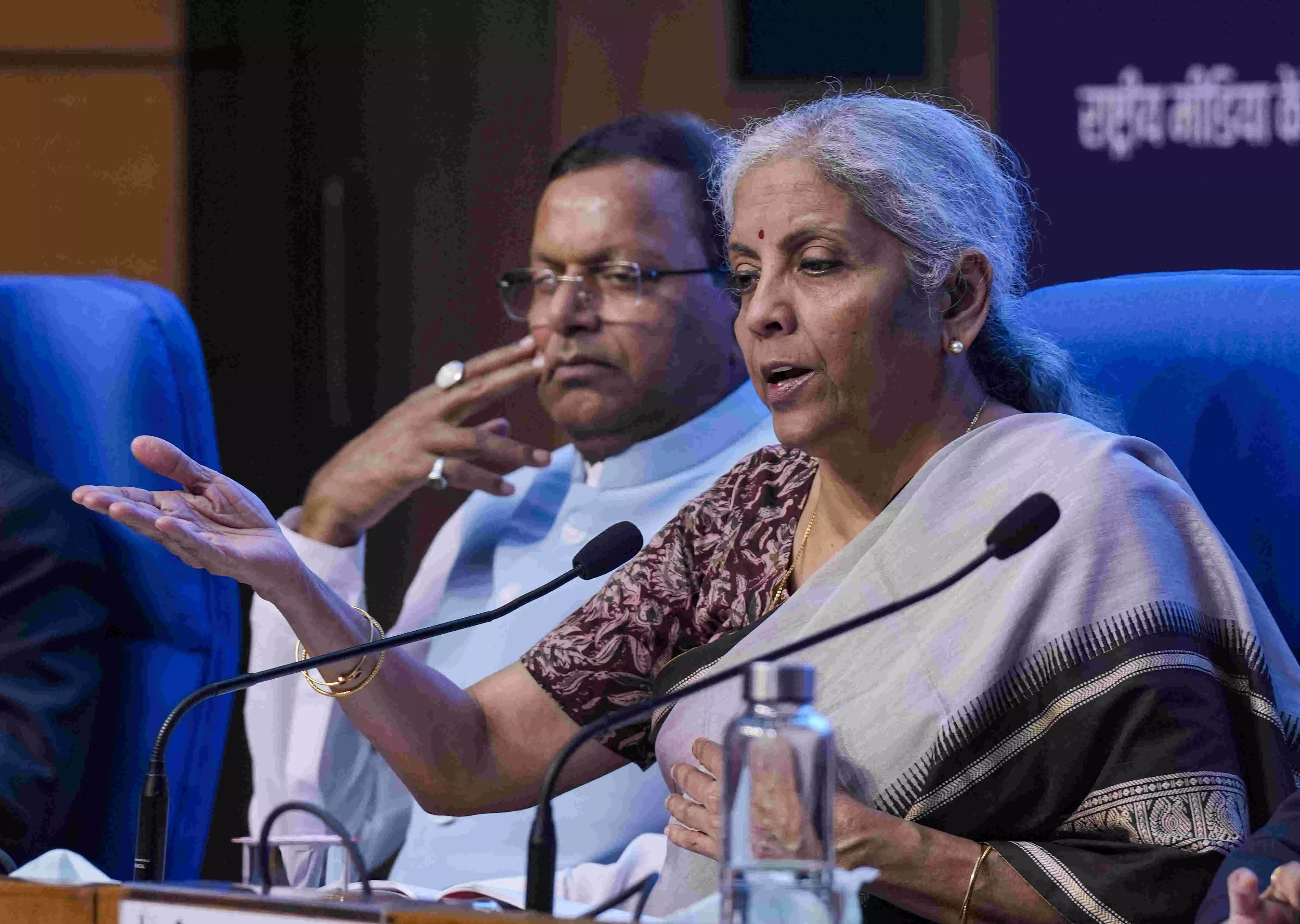 Cong demands FMs resignation over FIR, slams BJP for undermining democracy via electoral bonds Cong demands FMs resignation over FIR, slams BJP for undermining democracy via electoral bonds