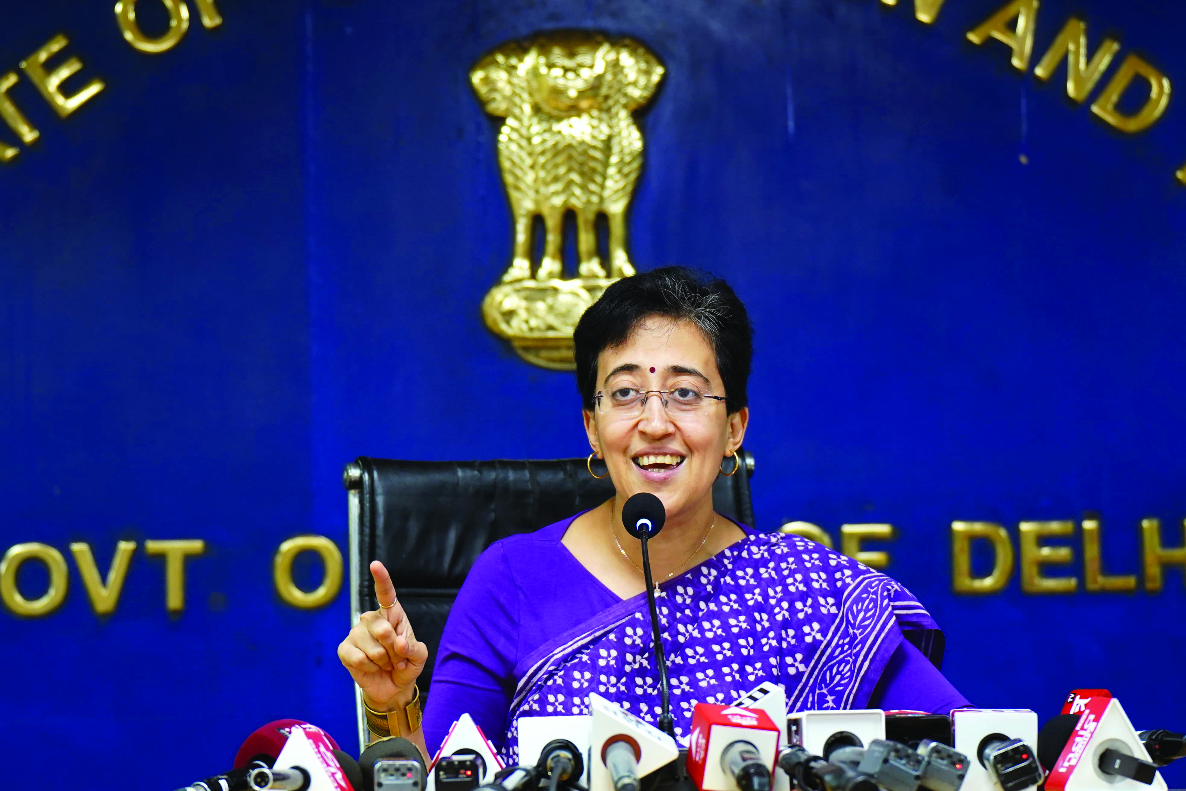 Damaged PWD roads to be repaired, pothole-free Delhi by Oct end: Atishi Damaged PWD roads to be repaired, pothole-free Delhi by Oct end: Atishi