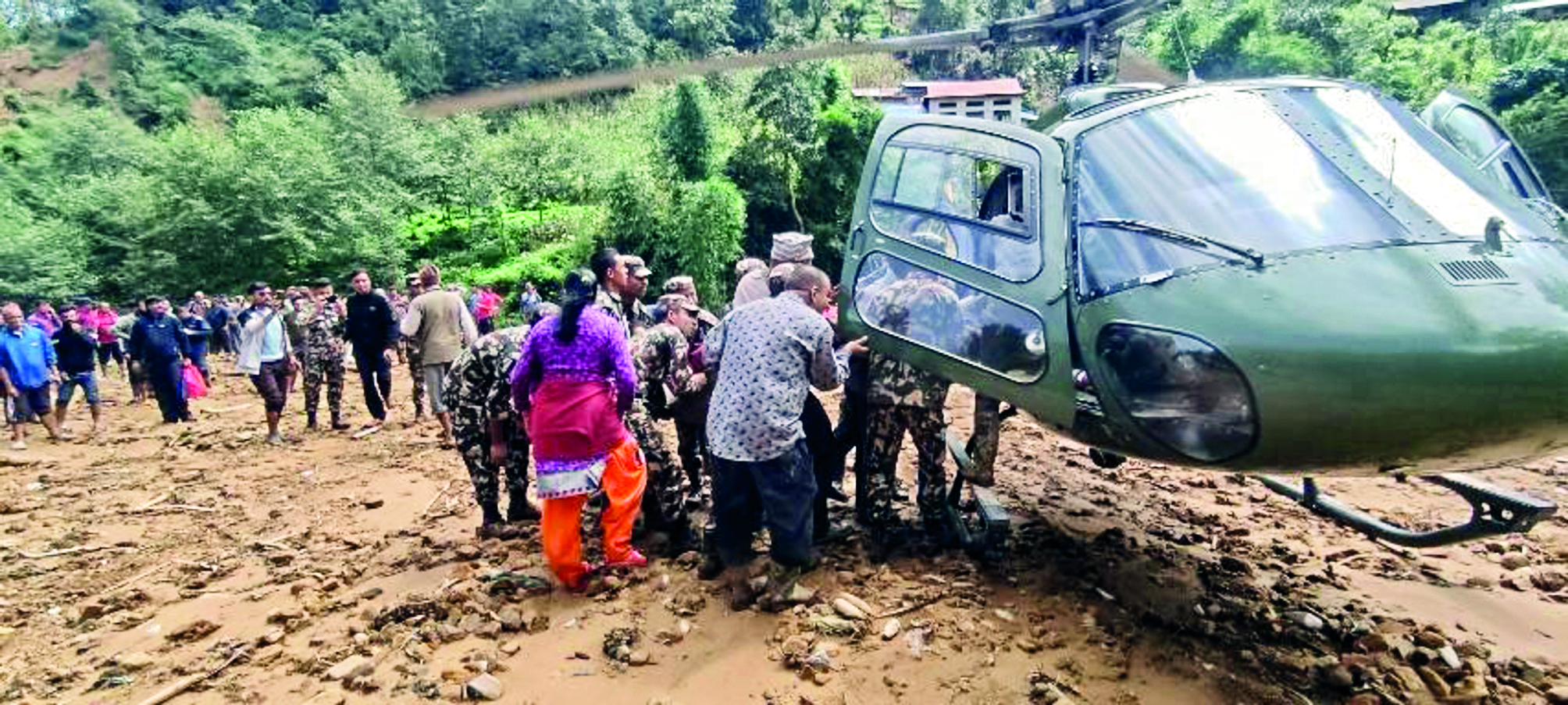 Rescue operations continue as over 200 people killed in Nepal floods