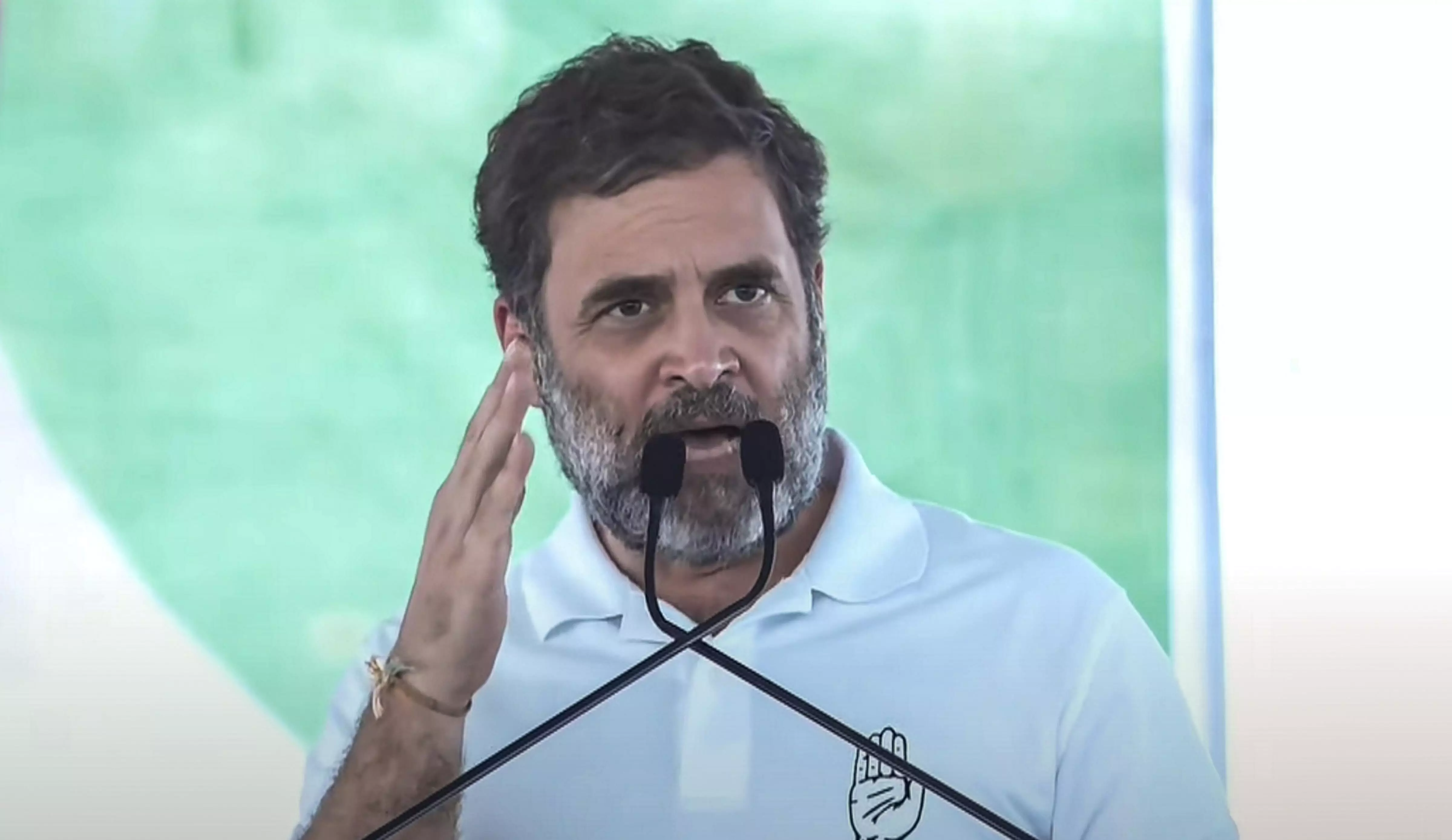 Centre attacking Constitution, working for handful of billionaires: Rahul Gandhi in Sonipat Centre attacking Constitution, working for handful of billionaires: Rahul Gandhi in Sonipat