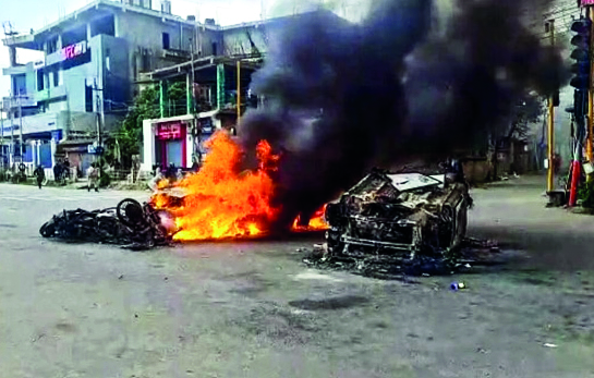 Manipur: Three people killed in gunfight over cleaning land