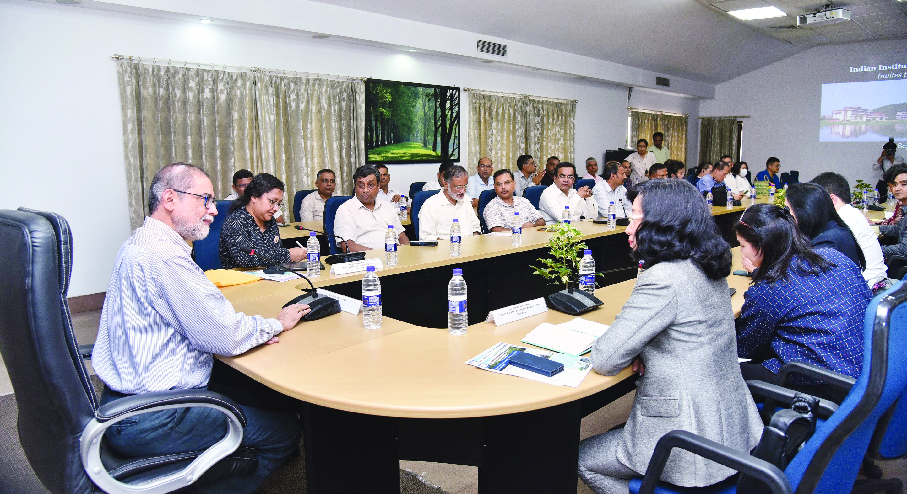 Thailand delegation eyes partnership with IIT Guwahati Thailand delegation eyes partnership with IIT Guwahati