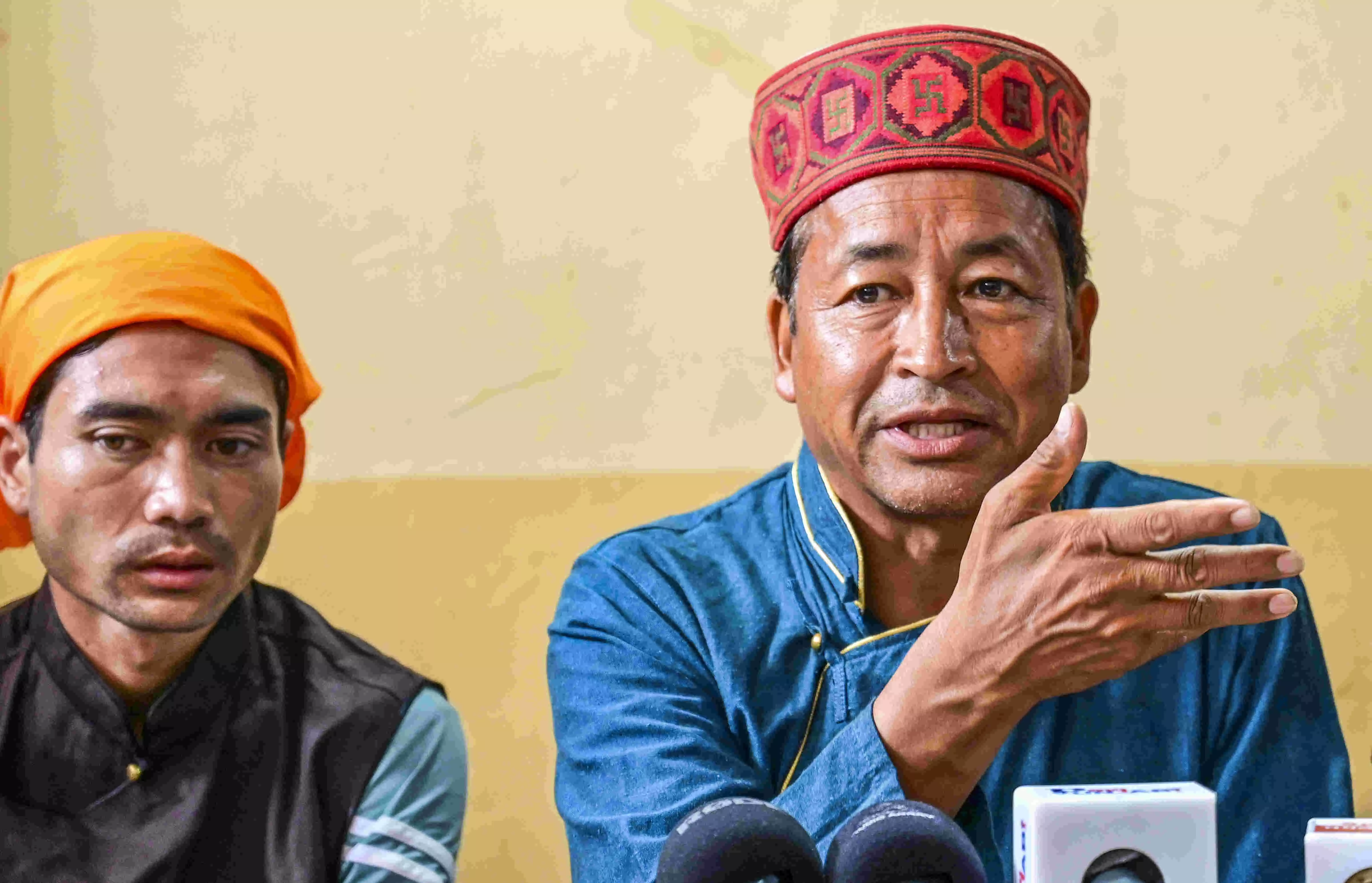 Sonam Wangchuk detained again after release, indefinite fast continues