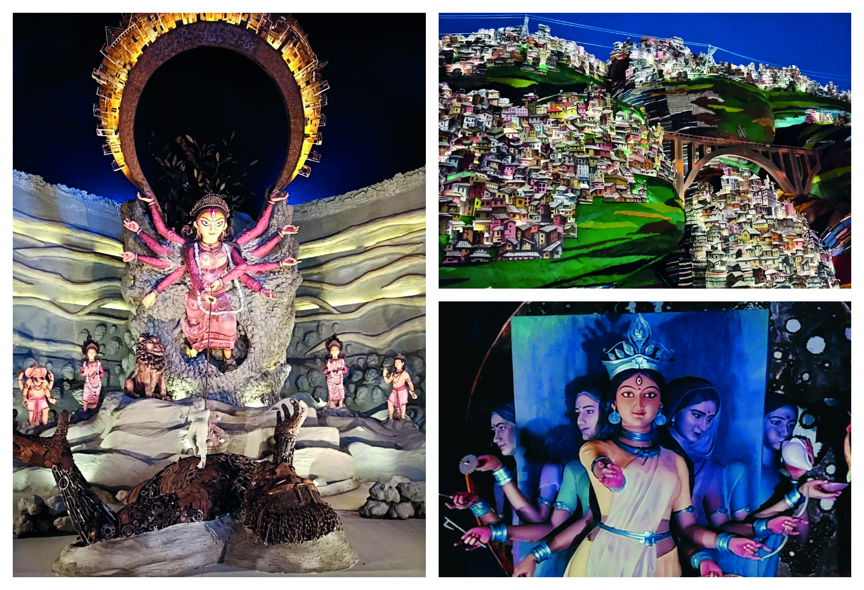 Impact of dams to balancing progress with nature, pujas shed light on social issues Impact of dams to balancing progress with nature, pujas shed light on social issues