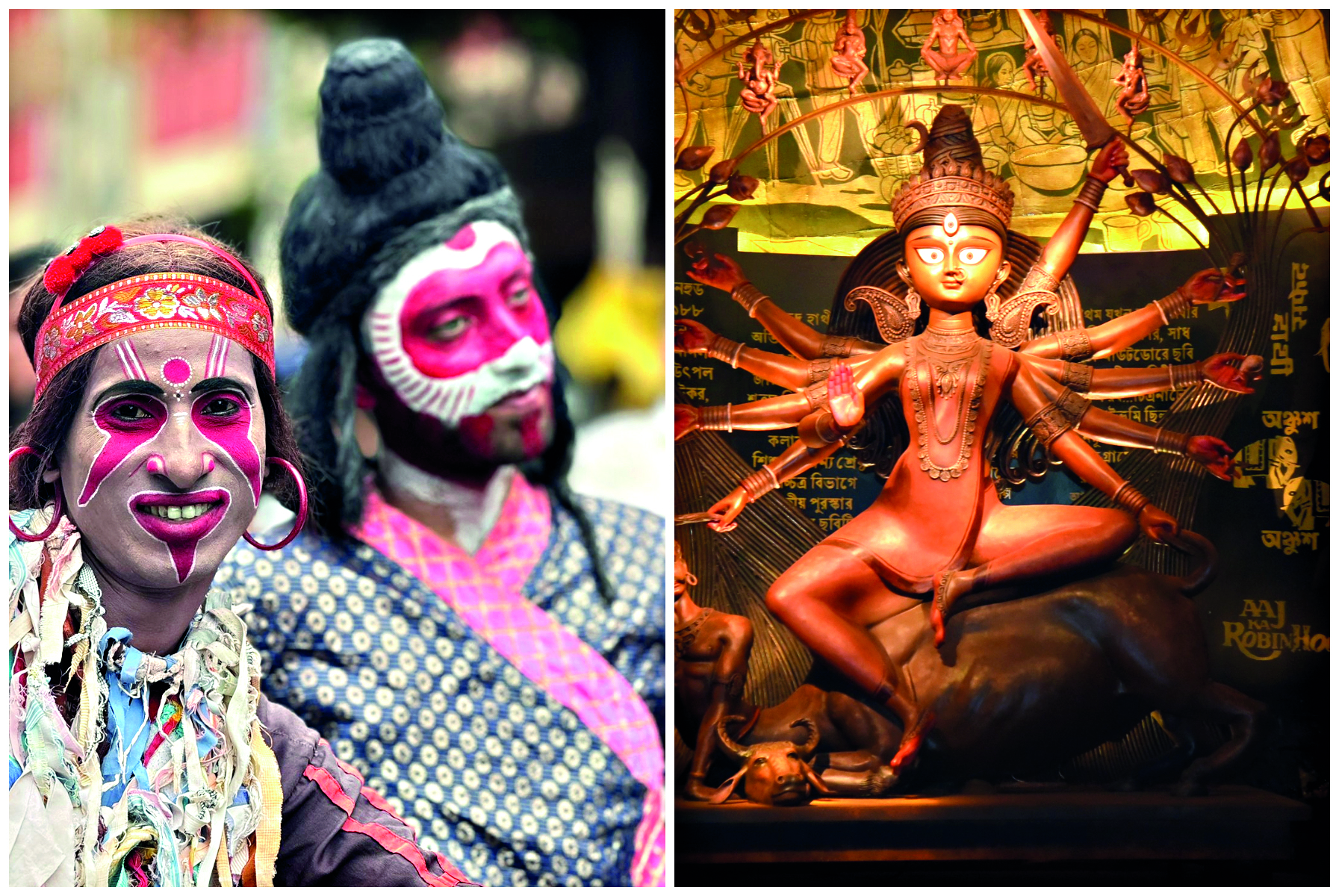 Bohurupi artiste elated with Puja theme, hopes for revival of art form Bohurupi artiste elated with Puja theme, hopes for revival of art form