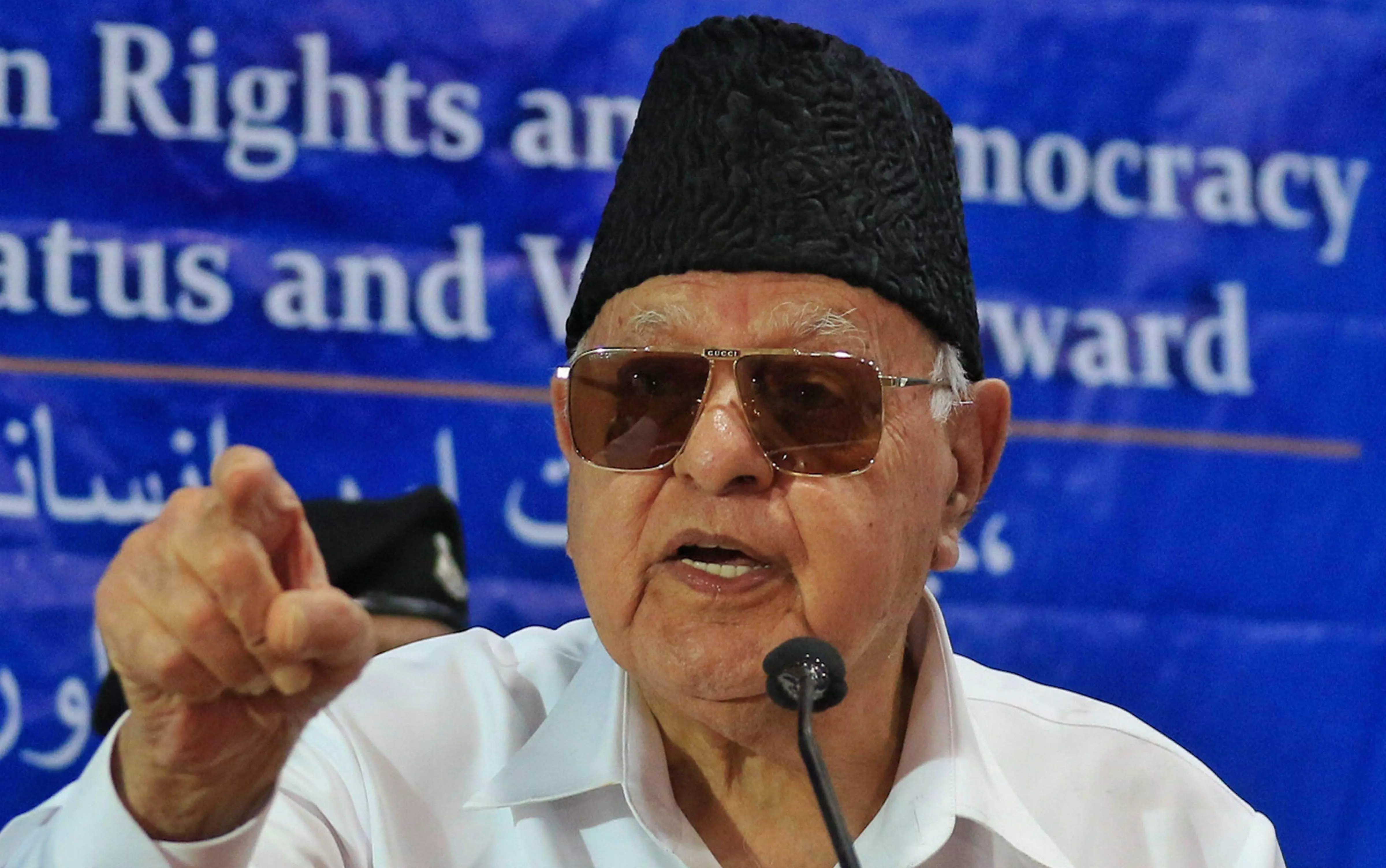 J&K polls: Farooq Abdullah rules out post-poll alliance with BJP J&K polls: Farooq Abdullah rules out post-poll alliance with BJP