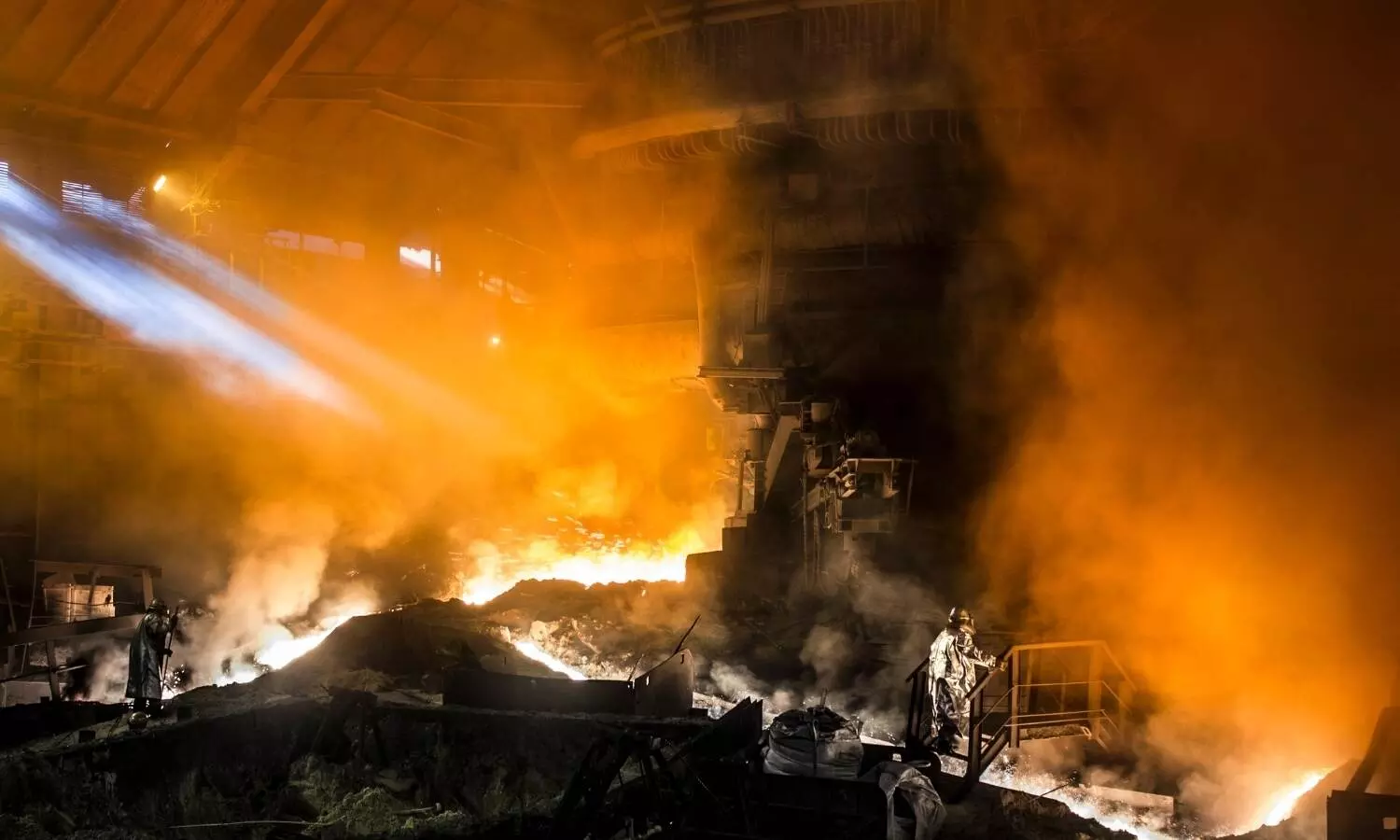 Blast at illegal firecracker making unit in UP: Three police personnel suspended