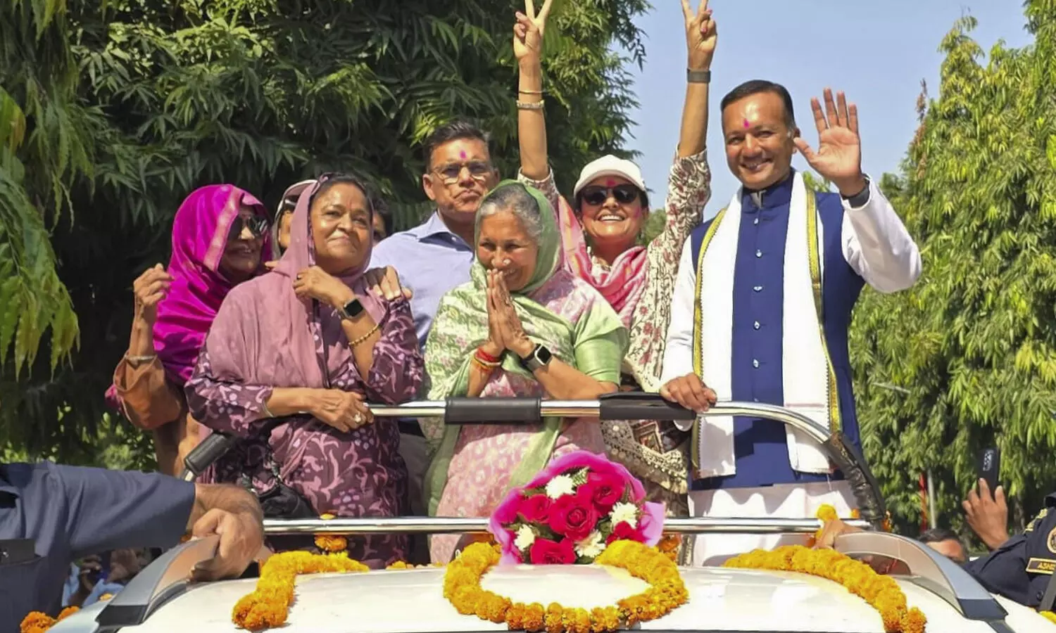 Independent candidate Savitri Jindal wins the Hisar assembly seat in Haryana