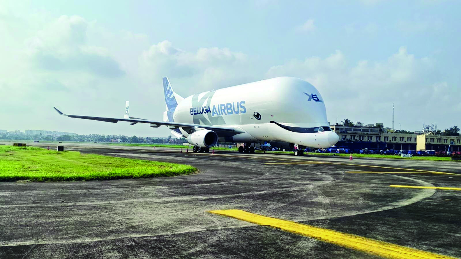 Airbus’ biggest Beluga series aircraft lands at Kolkata airport