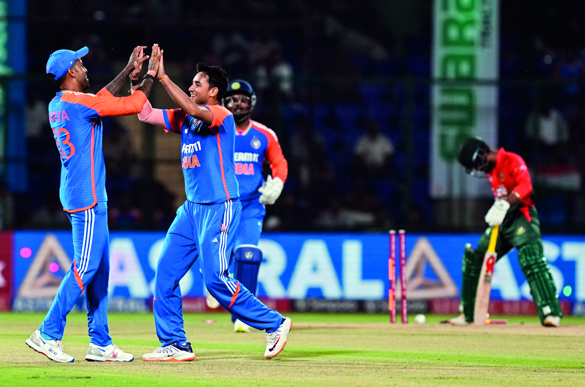 Nitish Reddy sizzles with bat and ball as India seal series with 86-run win Nitish Reddy sizzles with bat and ball as India seal series with 86-run win