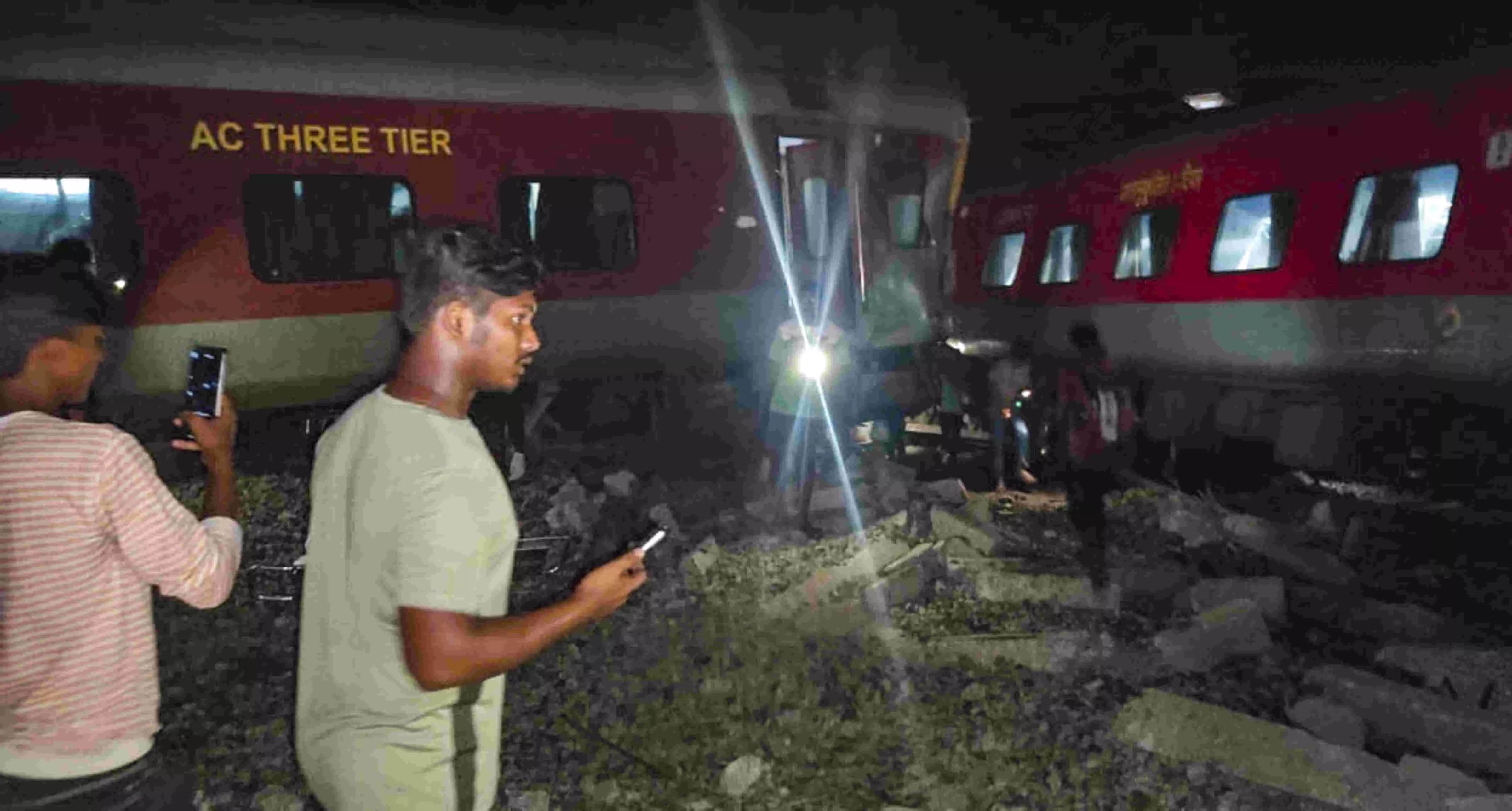 Passenger train rams into stationary goods train in Tamil Nadu