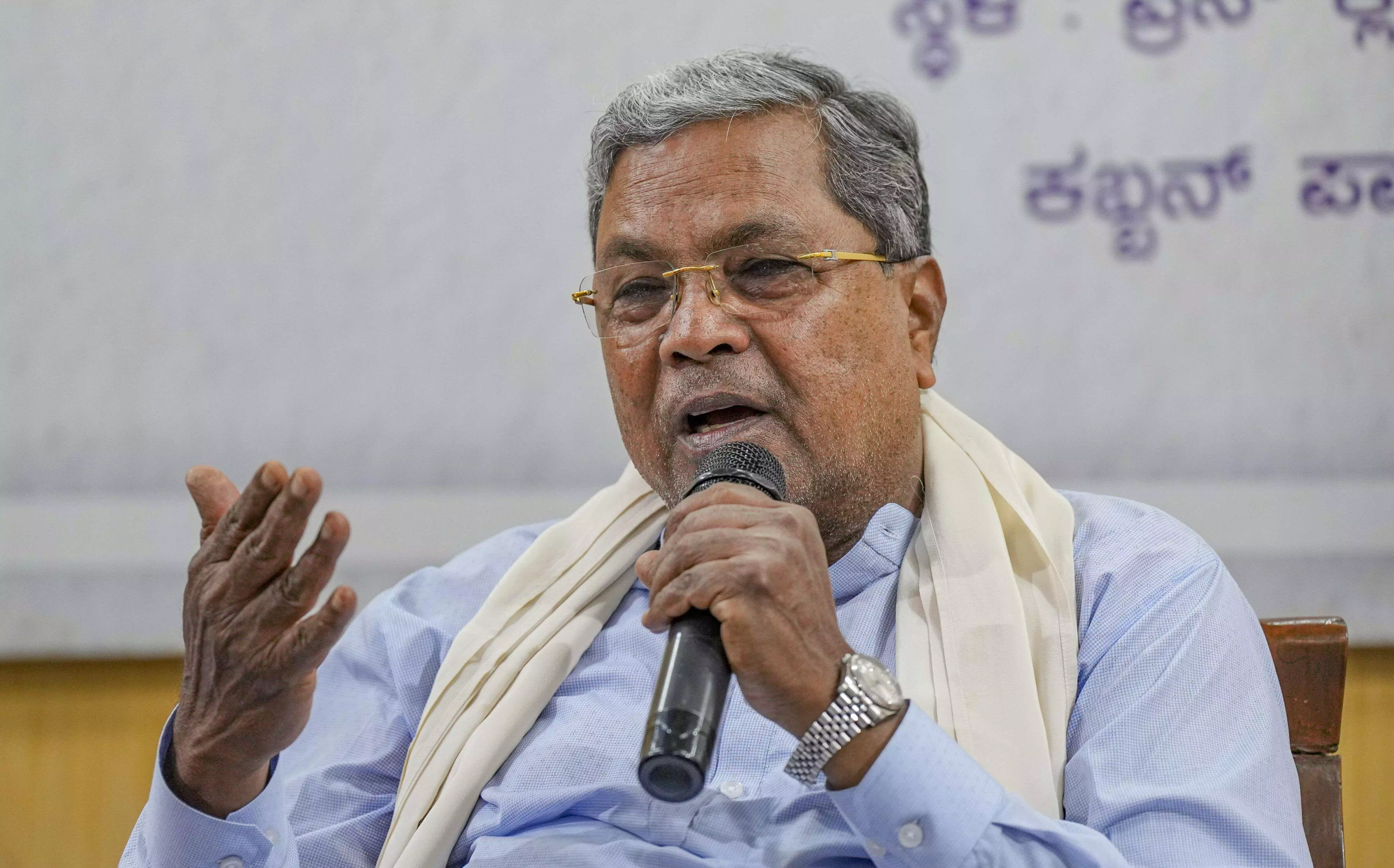 Karnataka’s money used to reward misgoverned, corruption-ridden states: CM Siddaramaiah