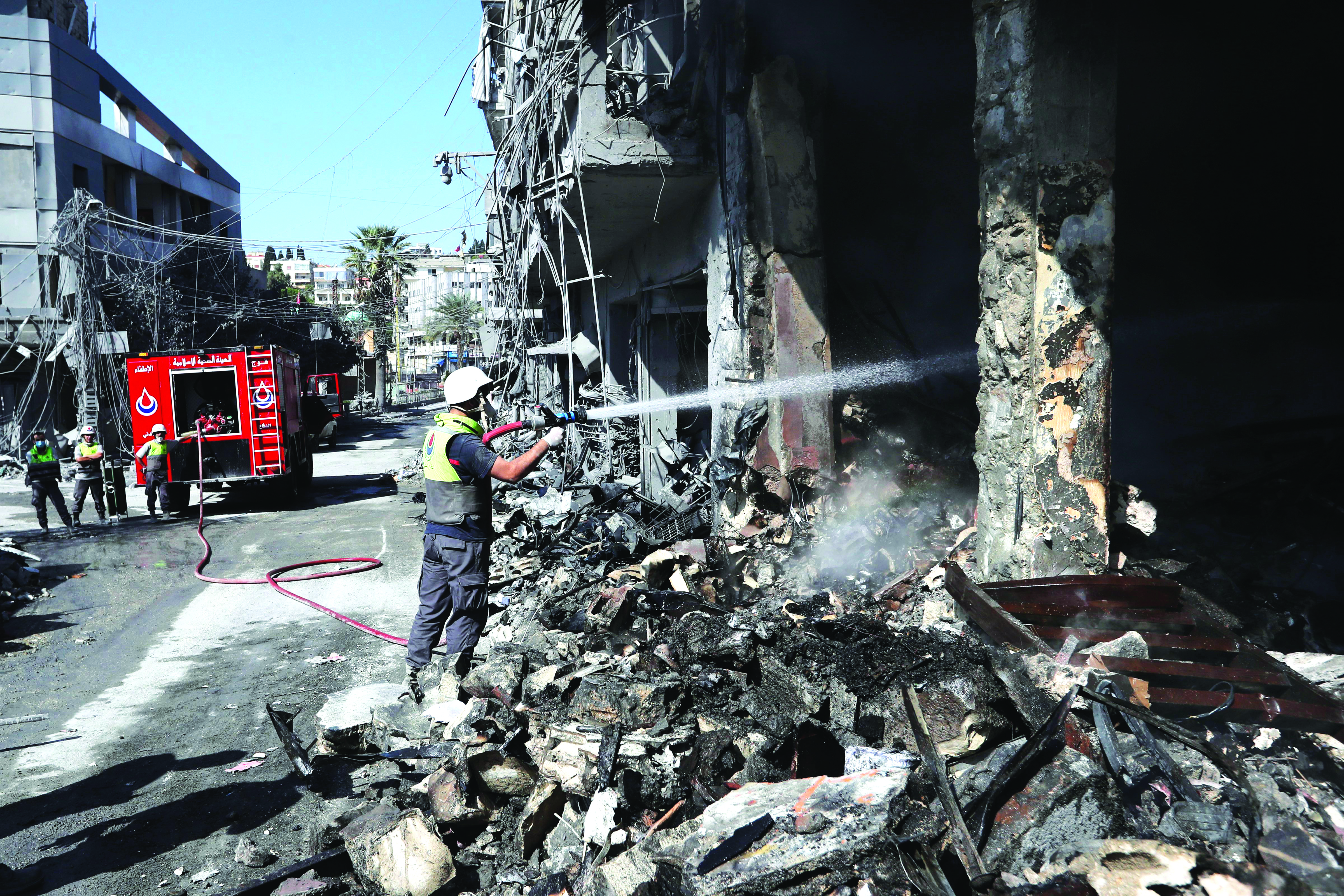 Israeli strikes kill family of 8 in Gaza, destroy century-old market in Lebanon